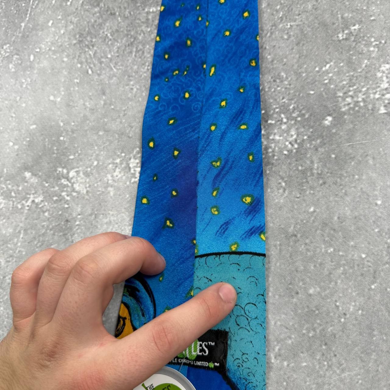 Vintage Vintage 1991 The Beatles Do You Want Know A Secret Silk Tie Size ONE SIZE - 13 Thumbnail