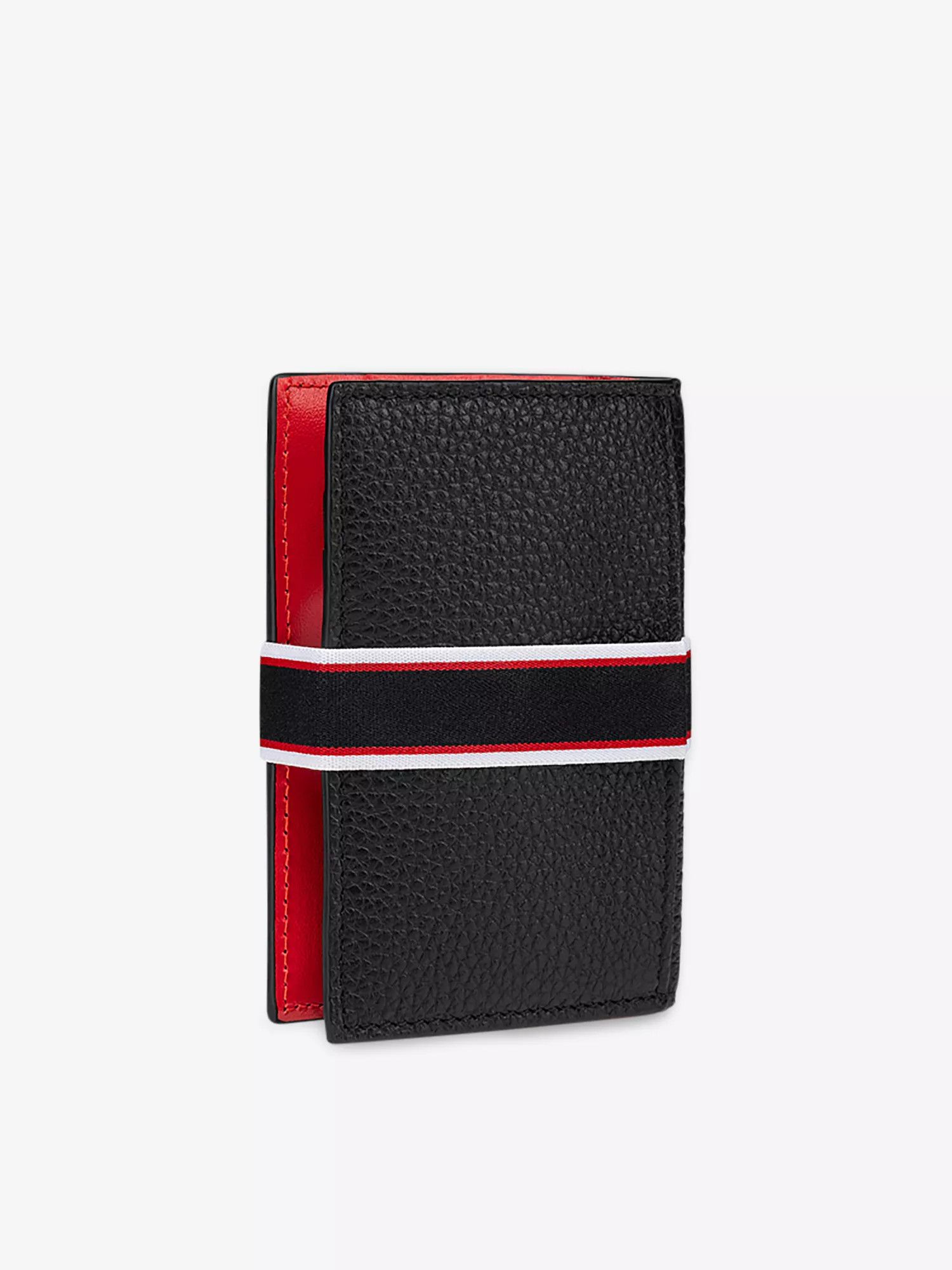 Christian Louboutin o1w1db10425 Card Holder in Black Size ONE SIZE - 2 Thumbnail