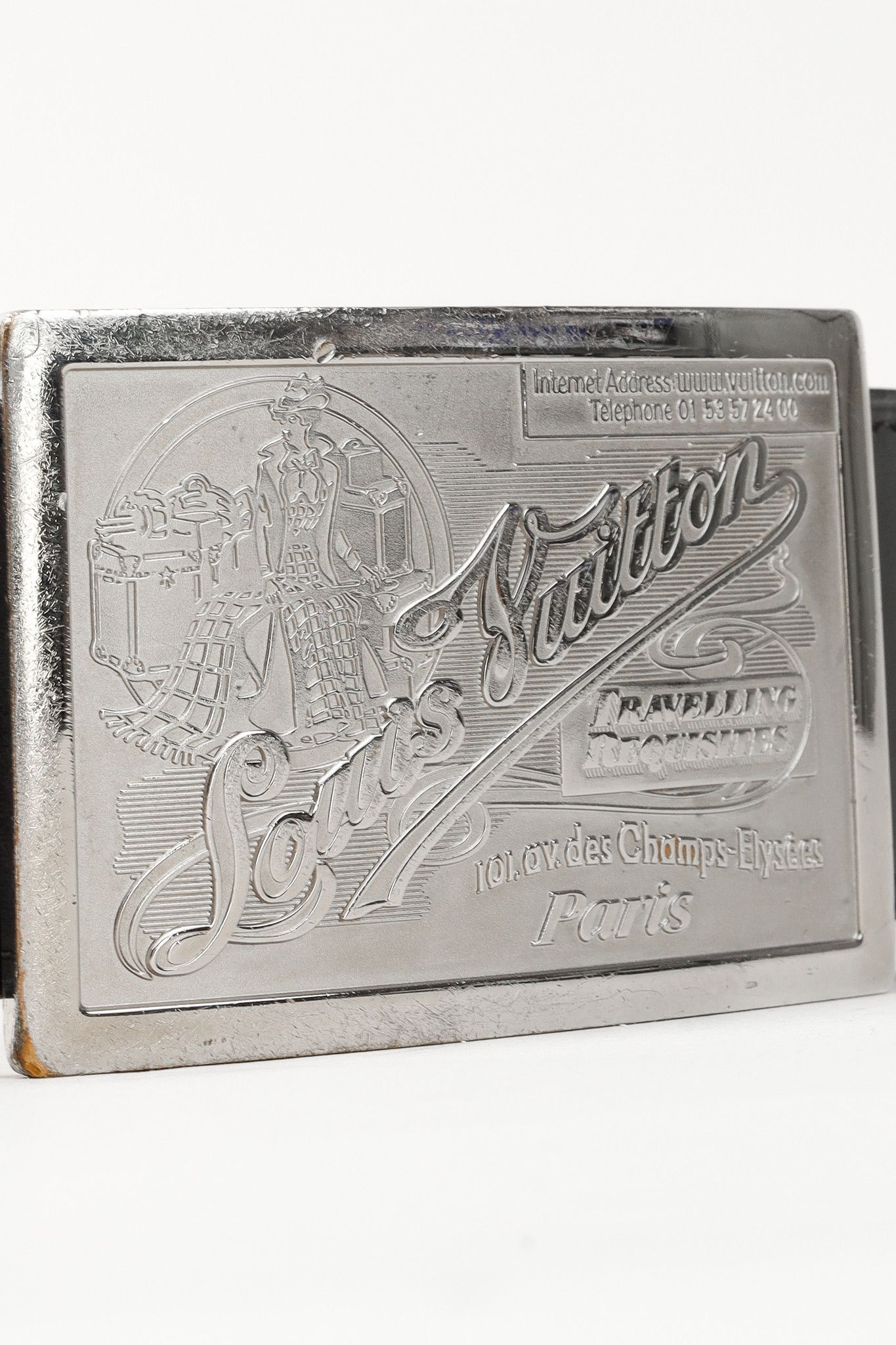 Louis Vuitton Louis Vuitton Travelling Requisites Rectangular-Buckle Belt Size ONE SIZE - 4 Thumbnail