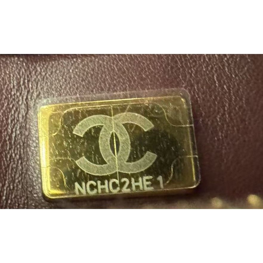 Chanel Chanel Large Flap Bag with Top Handle Grained Calfskin & Gol Size ONE SIZE - 6 Thumbnail