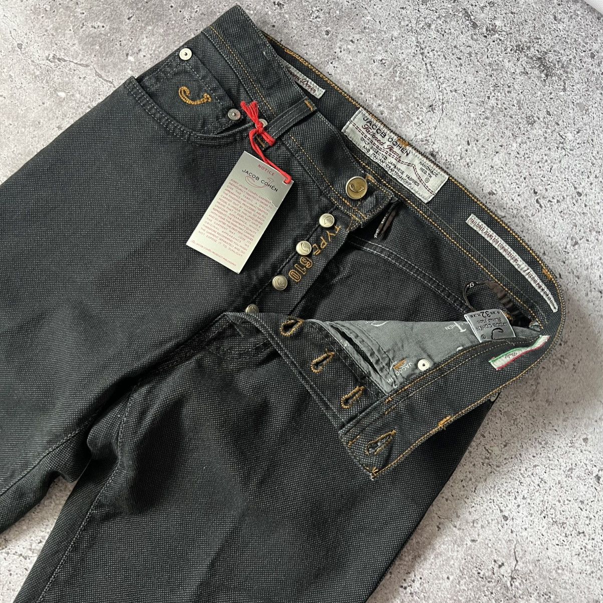 Jacob Cohen Jacob Cohen Type 610 Limited Luxury Jeans Men's Black Grey Size US 32 / EU 48 - 3 Thumbnail