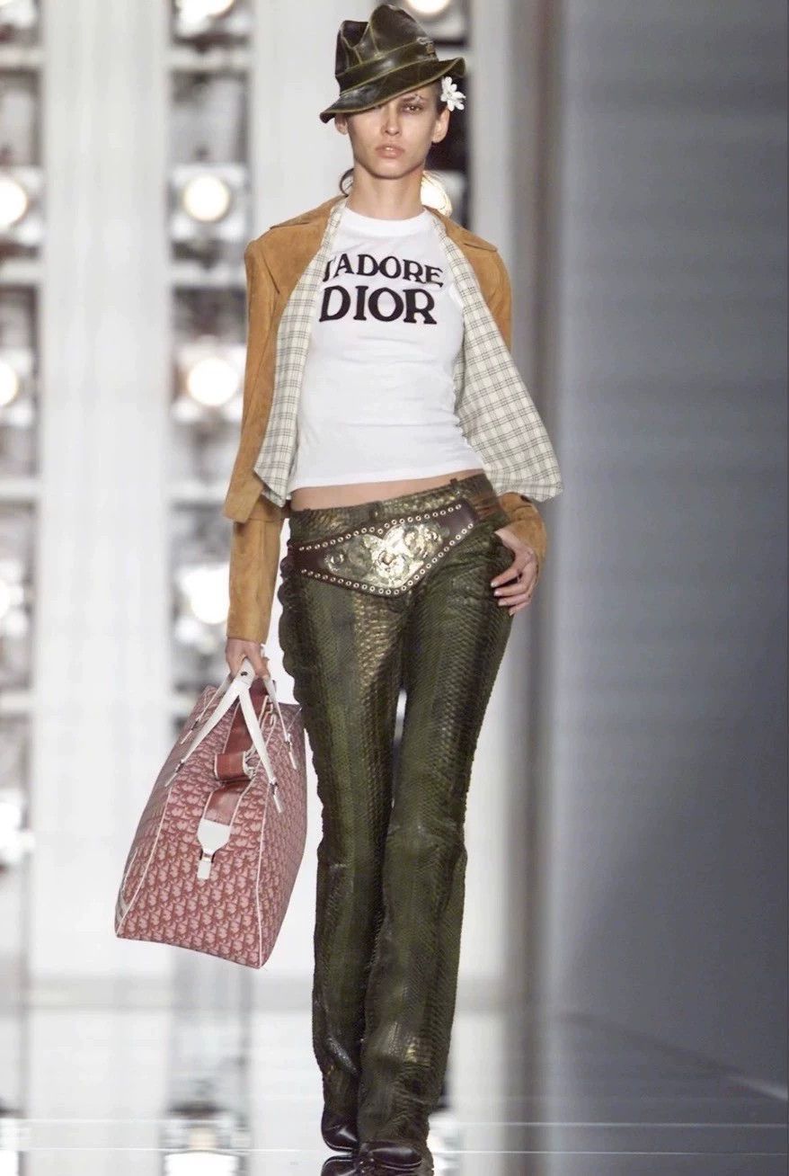 Dior Dior 2001 Runway 1947 Logo Vintage Top Size XS / US 0-2 / IT 36-38 - 1 Thumbnail