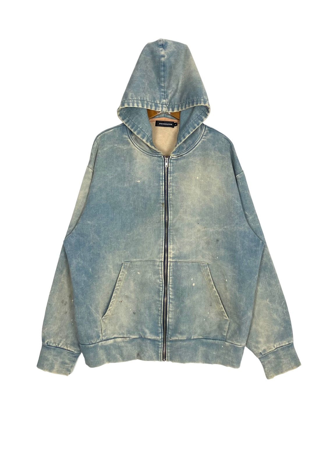 JACKROSE Rare Jack Rose Rolling Stone Asid Wash Hoodie Big Logo Japan Size US L / EU 52-54 / 3 - 4 Thumbnail