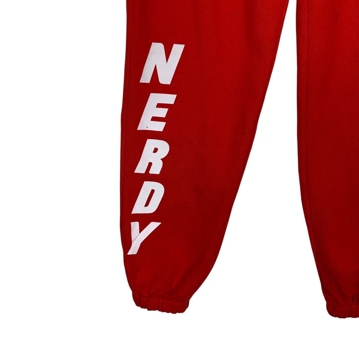 NERDY NERDY Big Logo Drawstring Red Sweatpant #1480-C67 Size US 30 / EU 46 - 11 Thumbnail