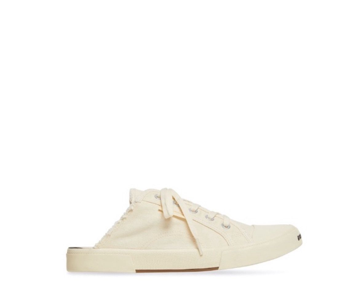 Balenciaga Paris m White Mule sneakers Size US 14 / EU 47 - 1 Preview