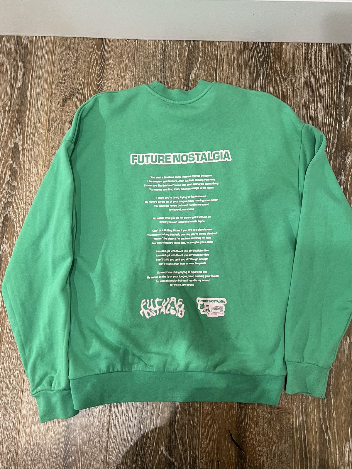 Pangaia Pangaia dua lipa future nostalgia tour merch crewneck Size US M / EU 48-50 / 2 - 2 Thumbnail