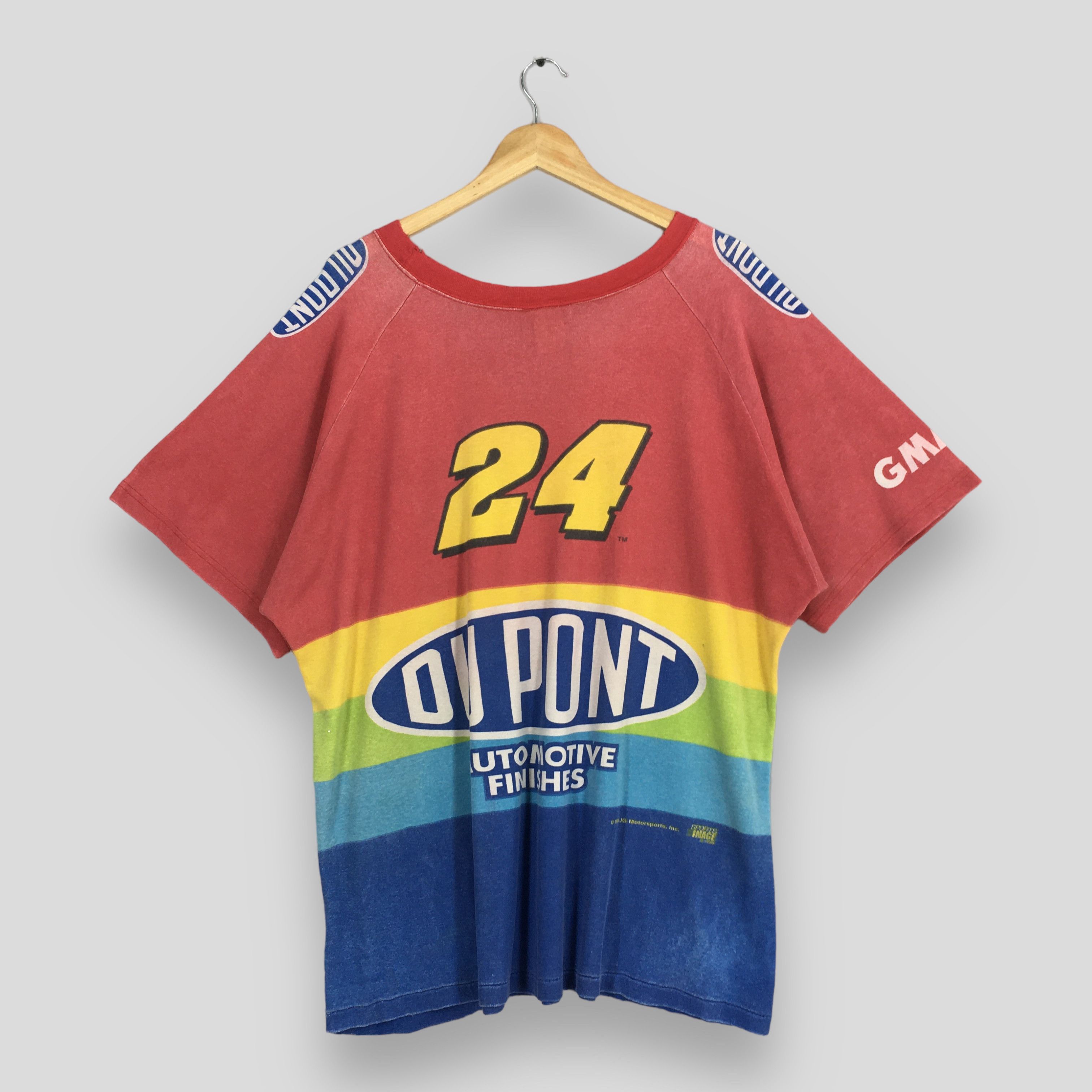 NASCAR 90s Hendrick Motorsports Racing Car Nascar T shirt XLarge Size US XL / EU 56 / 4 - 7 Thumbnail