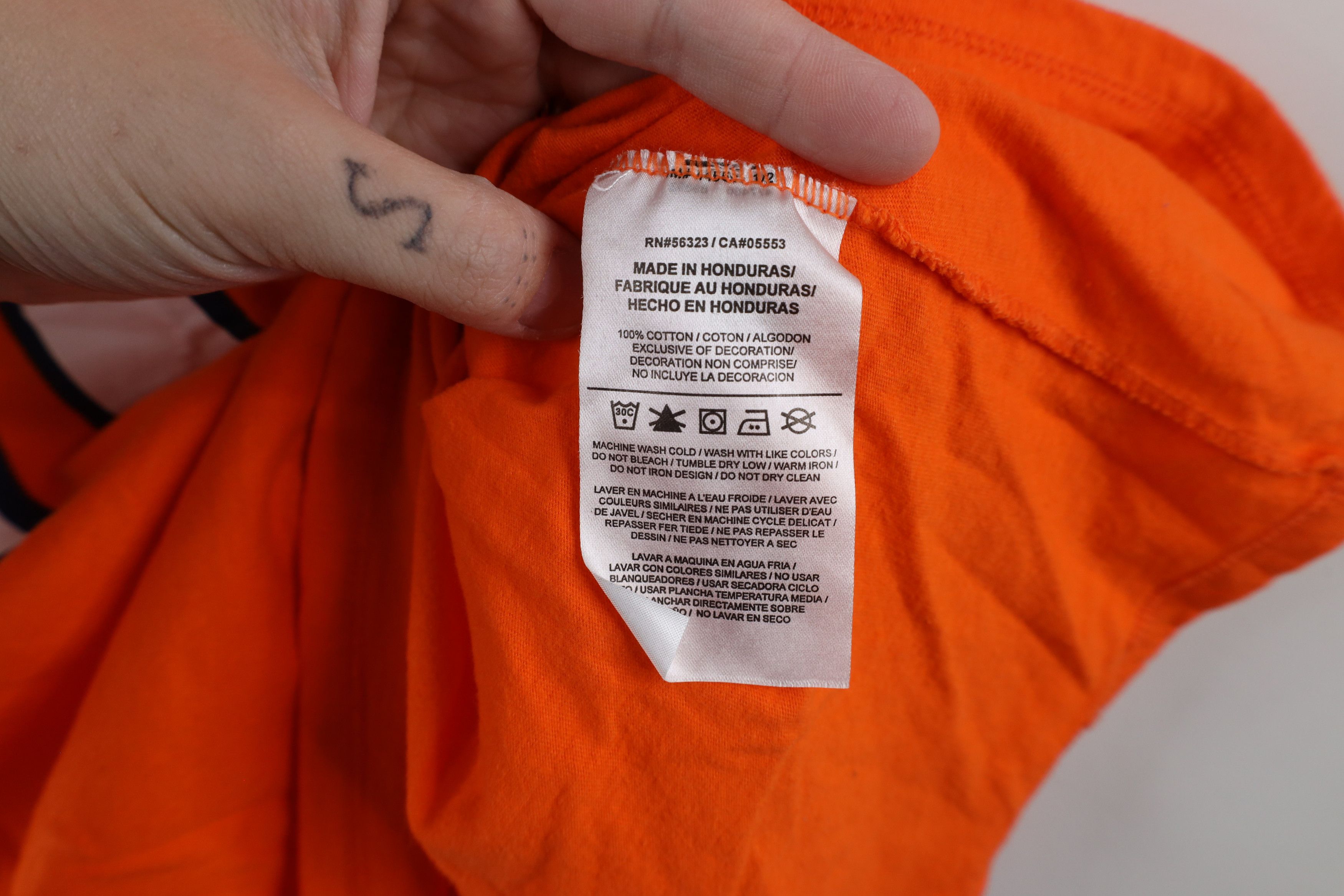 Nike × Vintage Nike Peyton Manning Denver Broncos Football Jersey T-Shirt Size L / US 10 / IT 46 - 7 Thumbnail