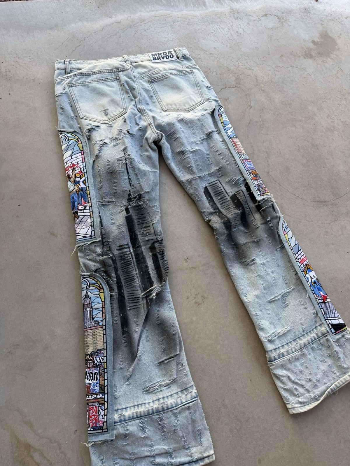 Who Decides War Who Decides War Dual Patch Pocket Pants “Sky” – Size 34 Size US 34 / EU 50 - 7 Thumbnail