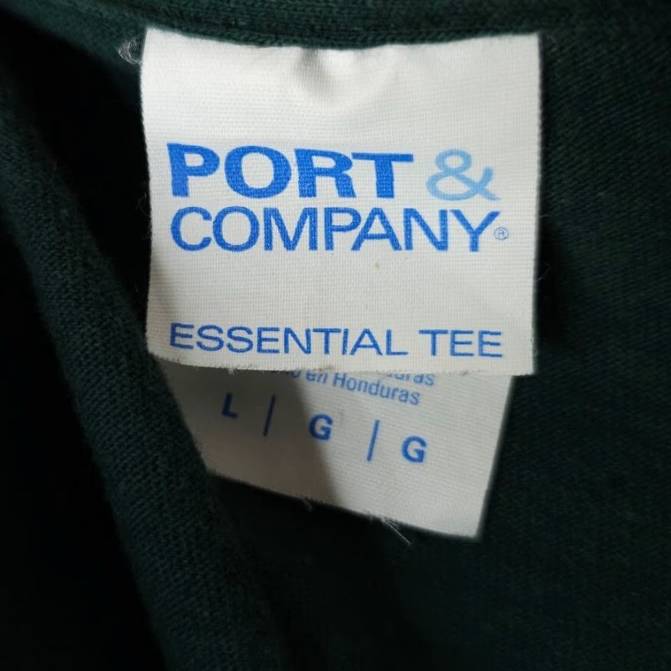 Port & Company Port & Company Christian T Shirt Mens Large Green No Greater Love Bible Verse John 15:13 Shirt Size US L / EU 52-54 / 3 - 6 Thumbnail