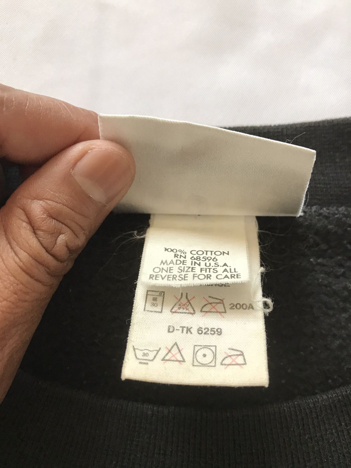 DKNY × Donna Karan Sweatshirt Big Logo DKNY Jeans Size US L / EU 52-54 / 3 - 5 Thumbnail