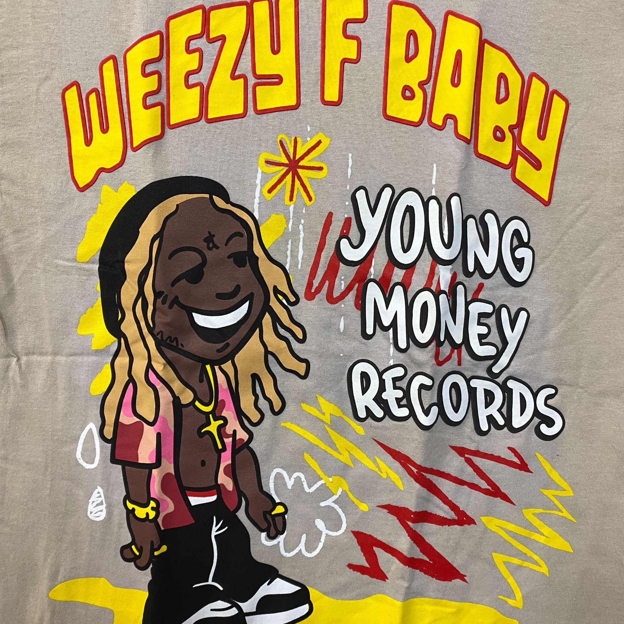 Lil Wayne Lil Wayne Weezy F Baby Animated T-shirt size Medium Size US M / EU 48-50 / 2 - 2 Thumbnail
