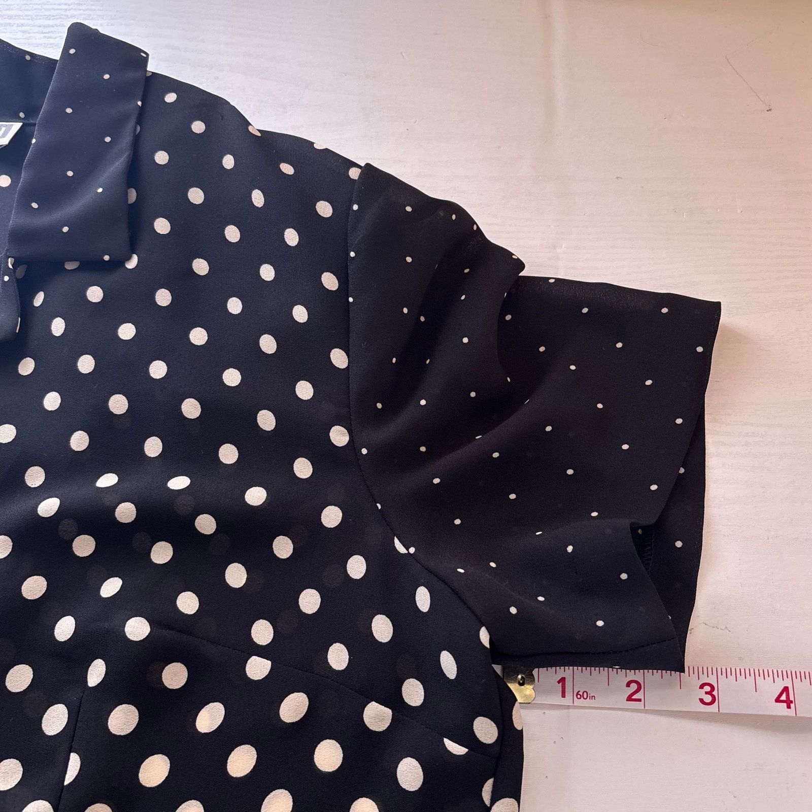Other Dress Barn 2 Piece Black White Polka Dot Maxi Set 12 Size XL / US 12-14 / IT 48-50 - 16 Thumbnail