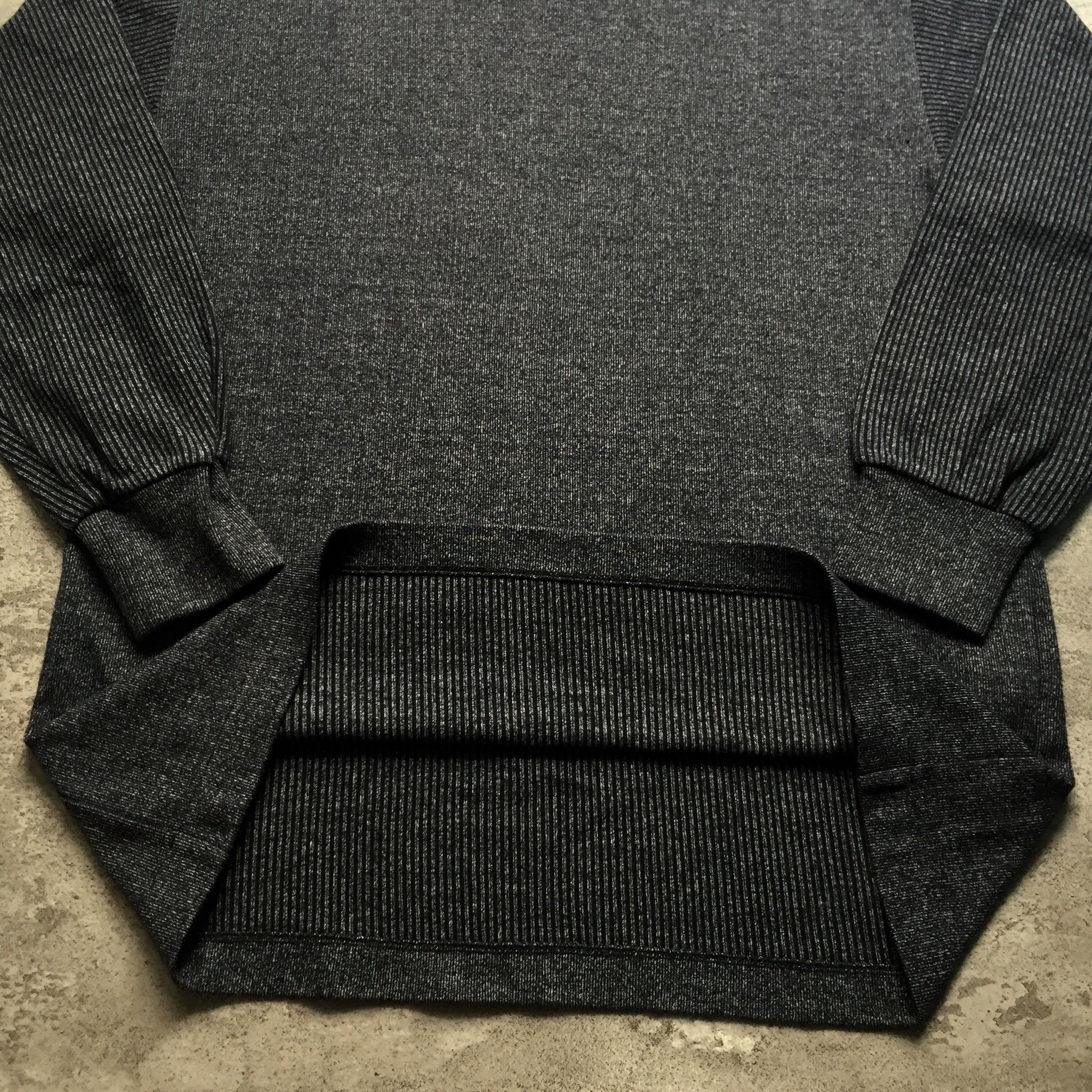 Comme des Garcons Homme Archive 80s CDG Homme Cotton Knit Sweatshirt Size US L / EU 52-54 / 3 - 4 Thumbnail