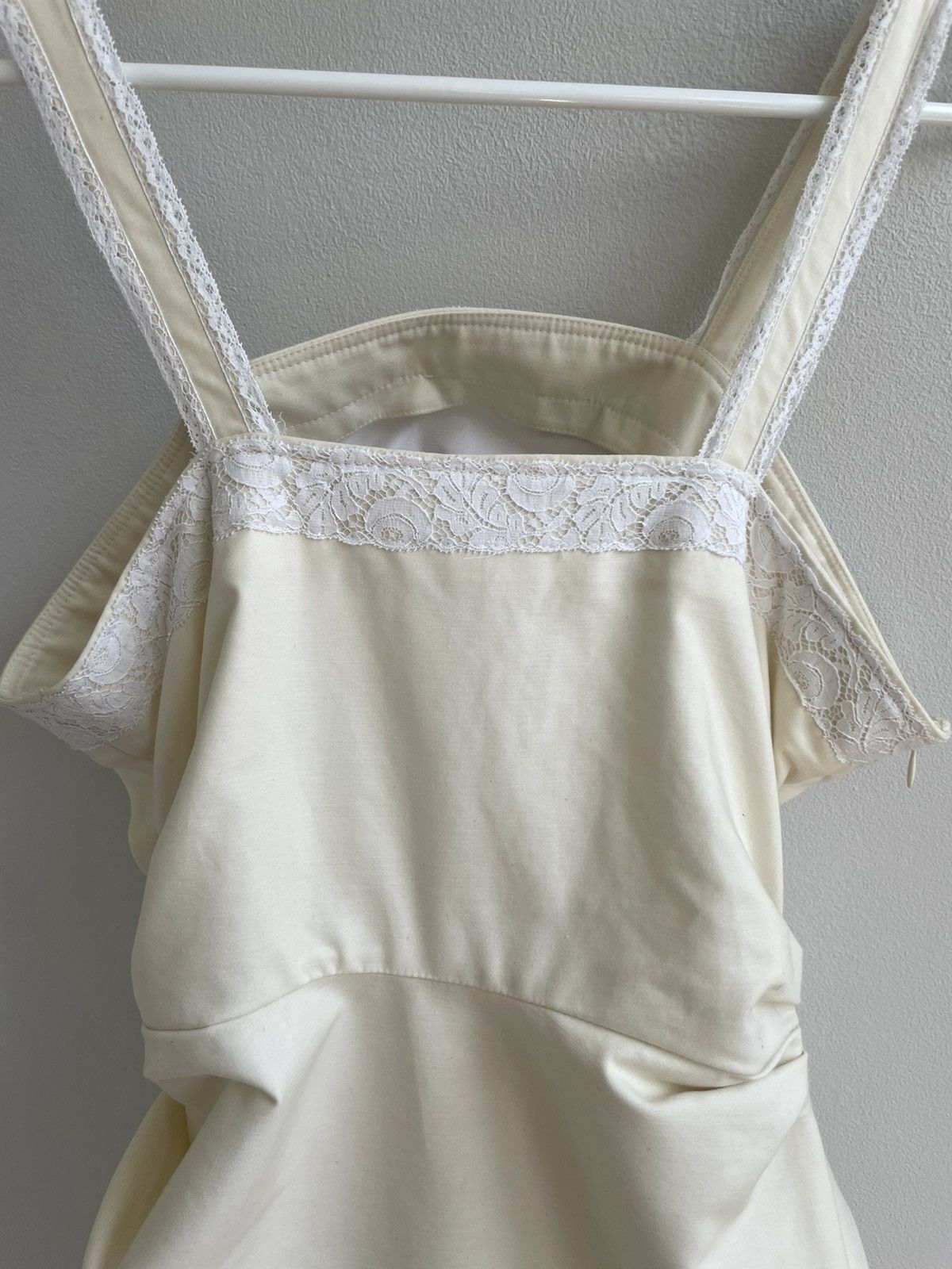 Jacquemus Jacquemus Les Santons De Province SS17 Runway Cream Dress Size XS / US 0-2 / IT 36-38 - 13 Thumbnail