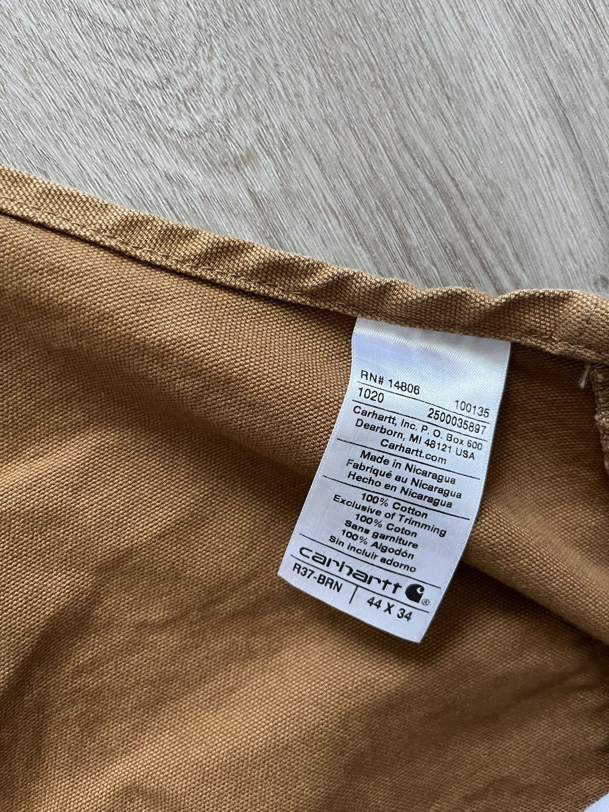 Carhartt Vintage Carhartt Duck Canvas Work Overalls Size US 44 / EU 60 - 2 Thumbnail