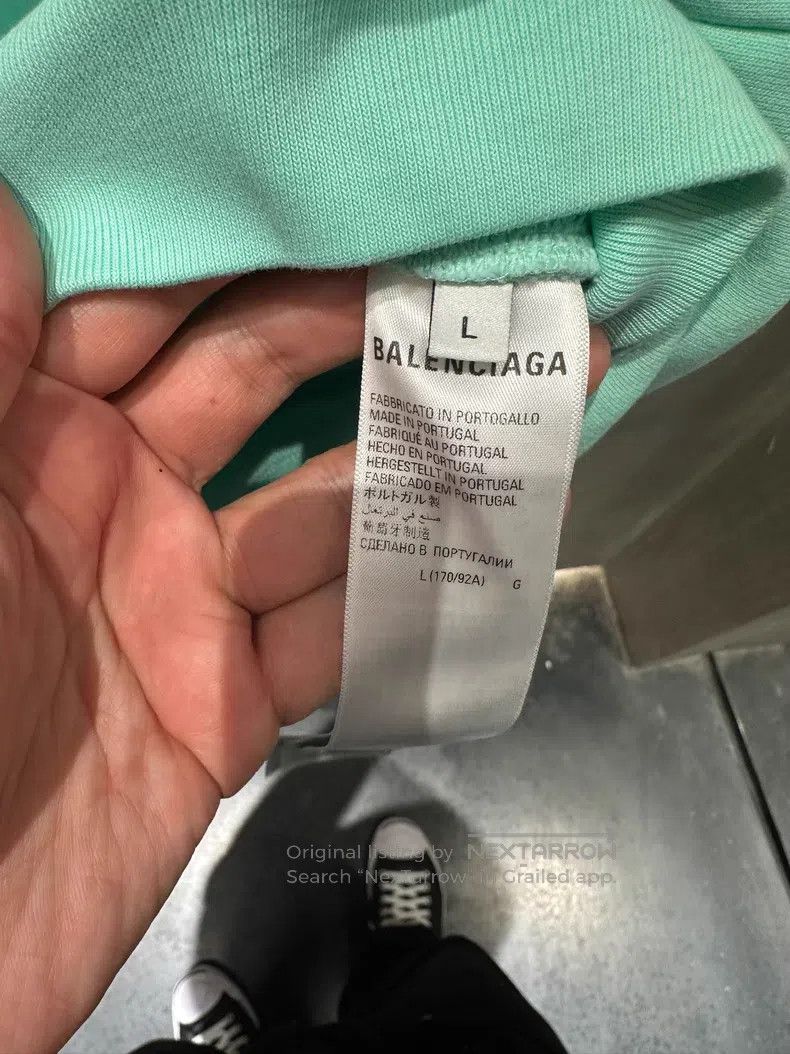 Balenciaga Balenciaga Mint green Coca-Cola embroidered zip-up hoodie Size US L / EU 52-54 / 3 - 6 Thumbnail