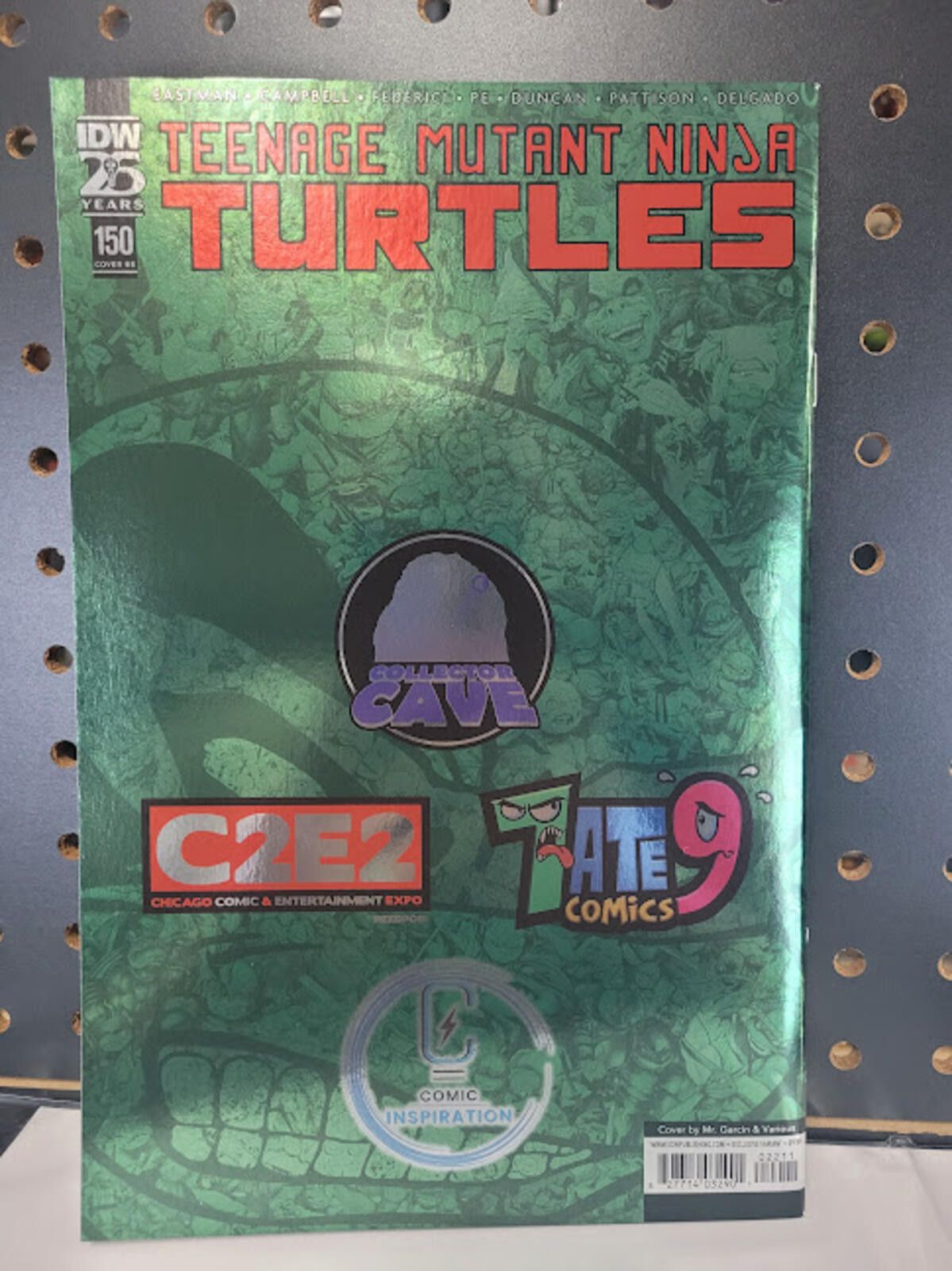 Other TMNT #150 Mr. Garcin C2E2 Virgin Foil Variant NM LTD 800 IDW Size ONE SIZE - 3 Thumbnail