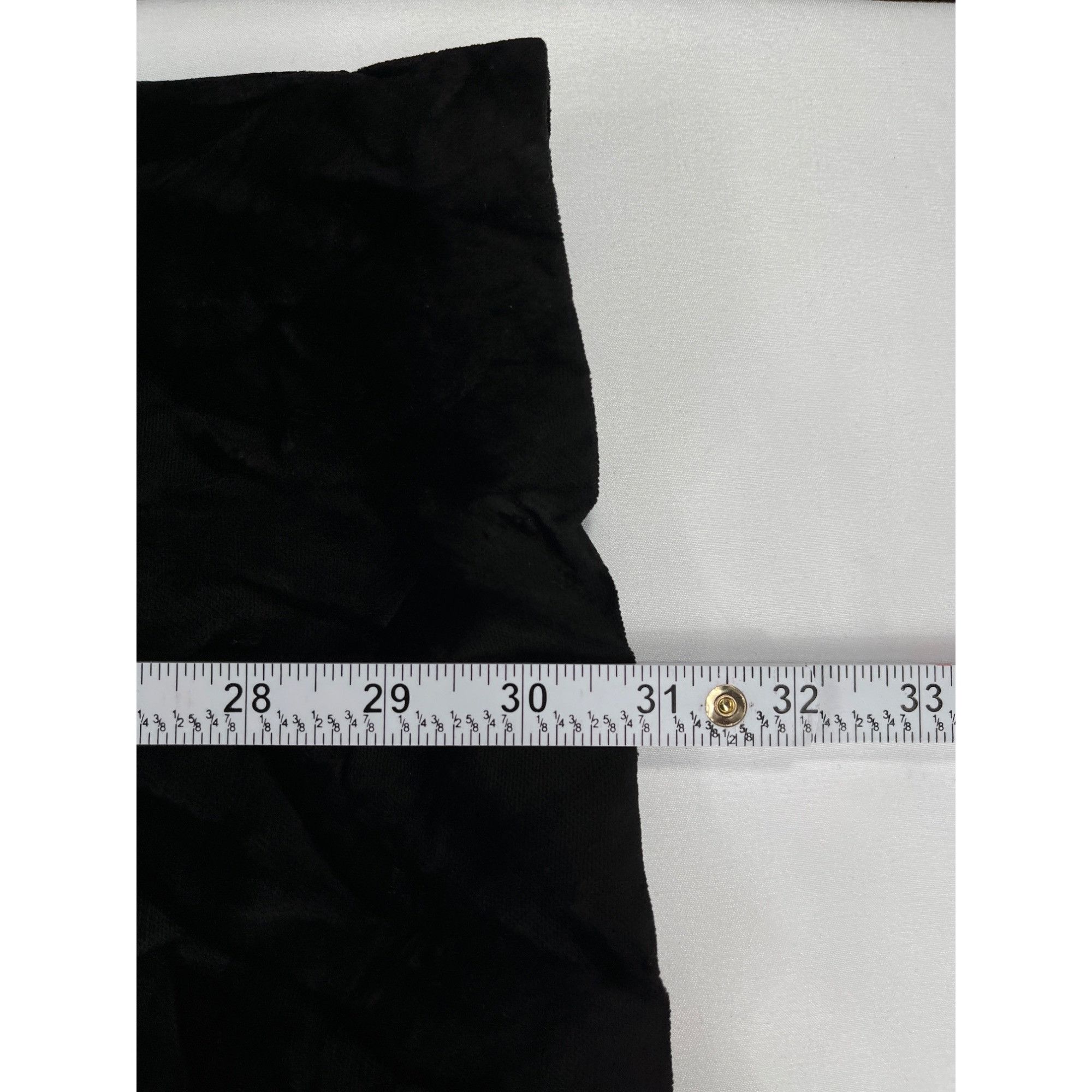 Calvin Klein Calvin Klein SKU 500 Mens Black Velvet Blazer Jacket Size 44 Size 44R - 11 Thumbnail