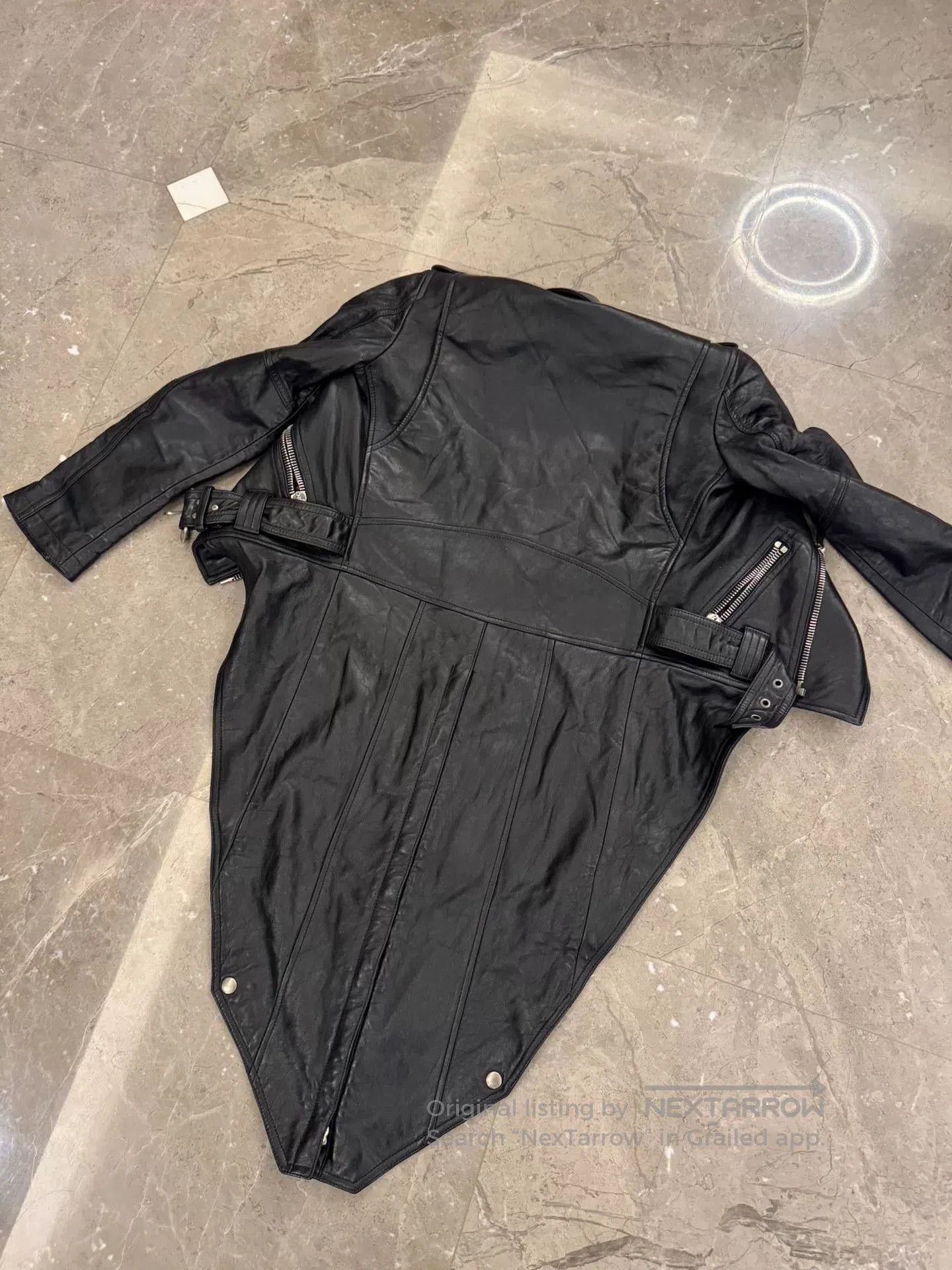 Saint Laurent Paris Saint Laurent Black Leather Jacket. Size S / US 4 / IT 40 - 6 Thumbnail