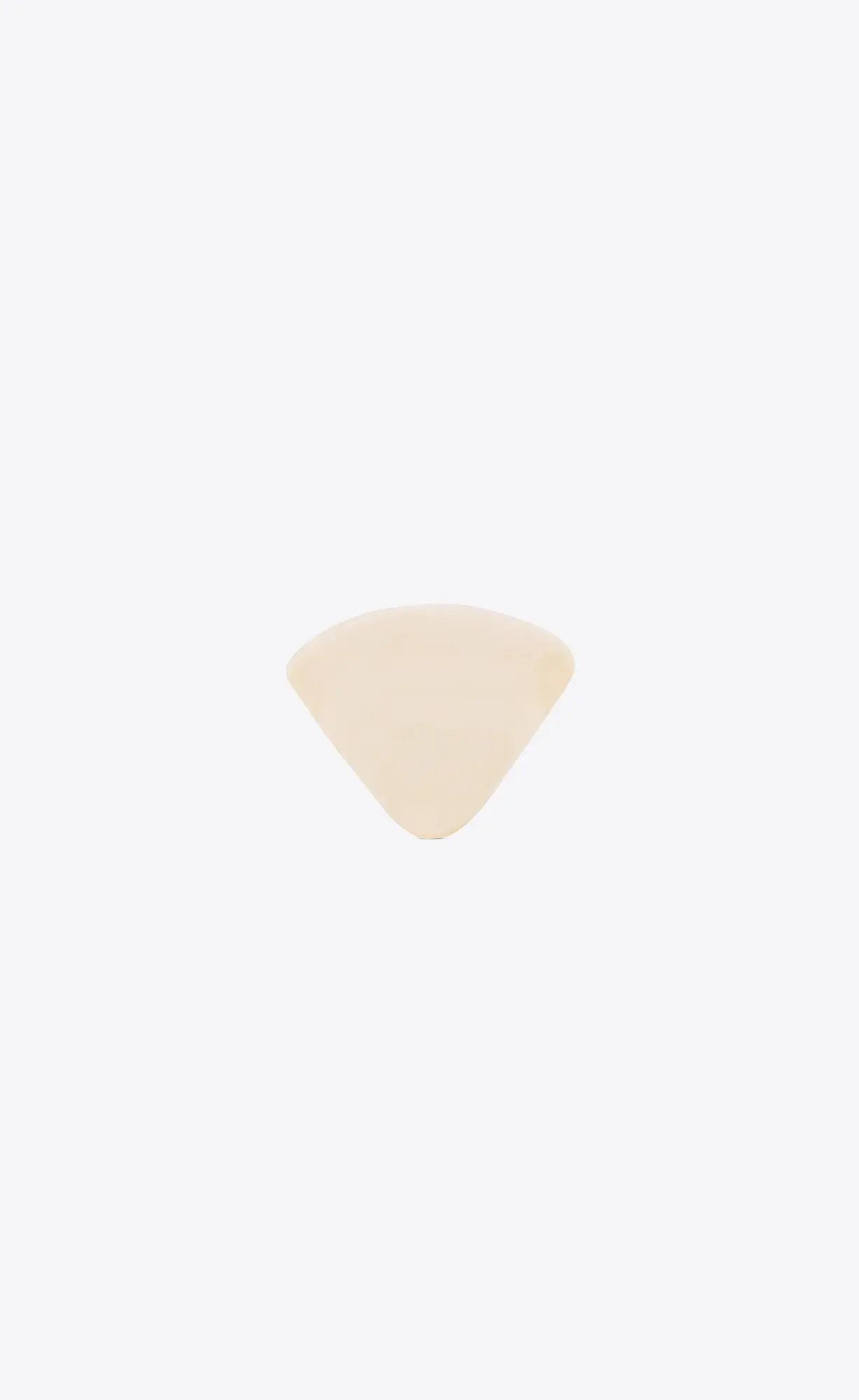 Saint Laurent Paris o1s1wg110325 Size: 07 / 731952 Egg Ring In Resin Milky Ivory Size ONE SIZE - 2 Thumbnail