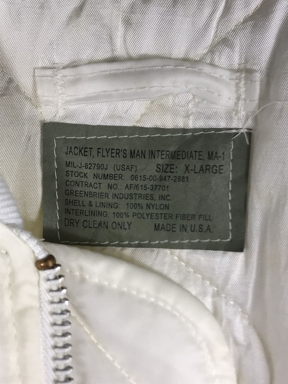 Vintage ⚡️Vintage Ma-1 Hope Mfg Los Angeles Police Bomber Jacket Size US XL / EU 56 / 4 - 11 Thumbnail