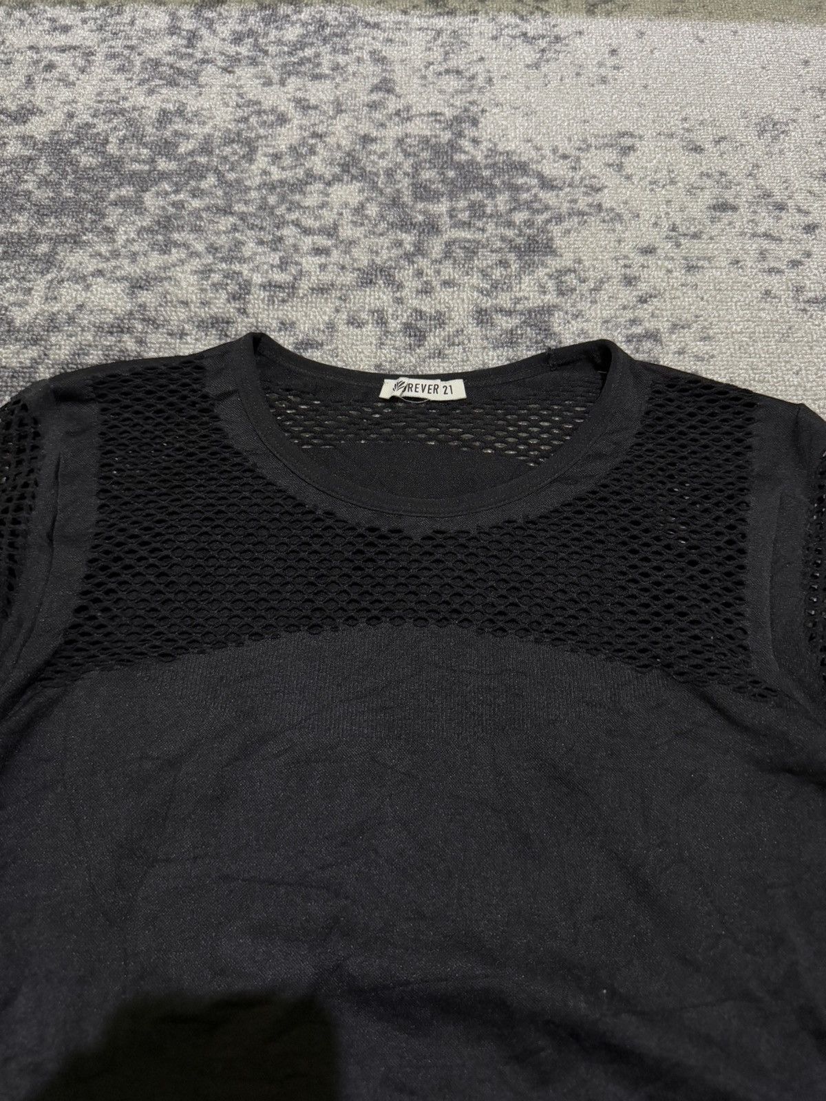 Hysteric Glamour × If Six Was Nine × Japanese Brand Y2k Forever 21 mesh ifsixwasnine long sleeve Size US M / EU 48-50 / 2 - 2 Thumbnail
