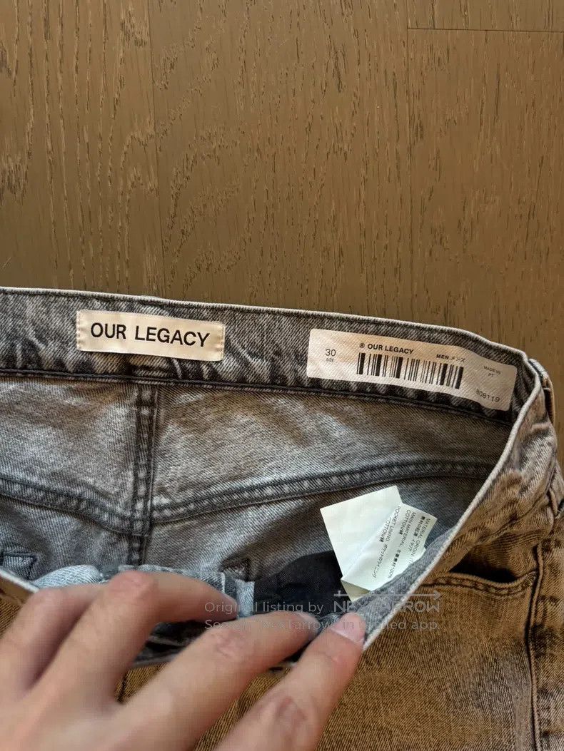 Our Legacy Our Legacy Washing grey jeans Size US 30 / EU 46 - 3 Thumbnail