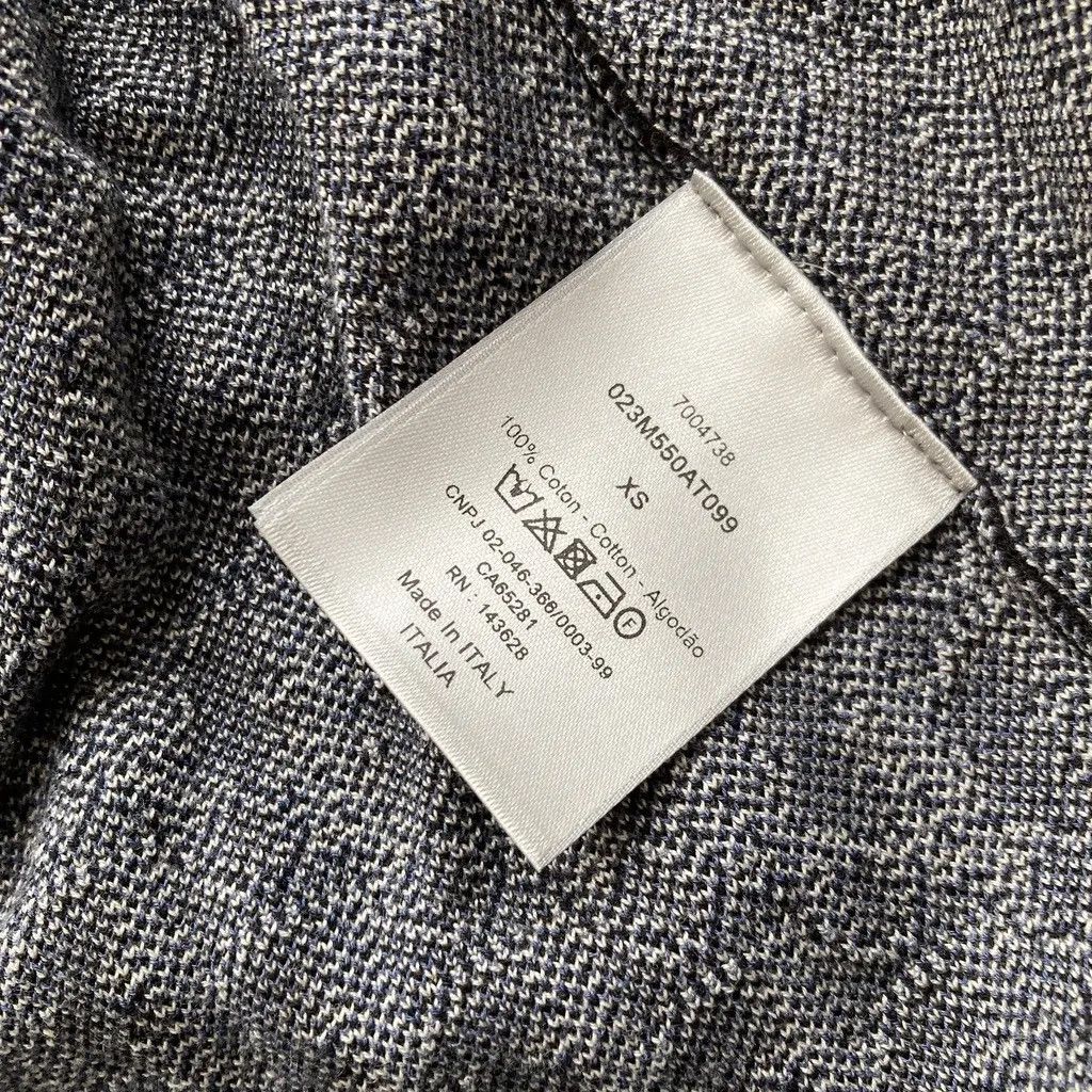 Dior Dior Oblique Overshirt Navy Blue Cotton Jacquard Size US L / EU 52-54 / 3 - 5 Thumbnail