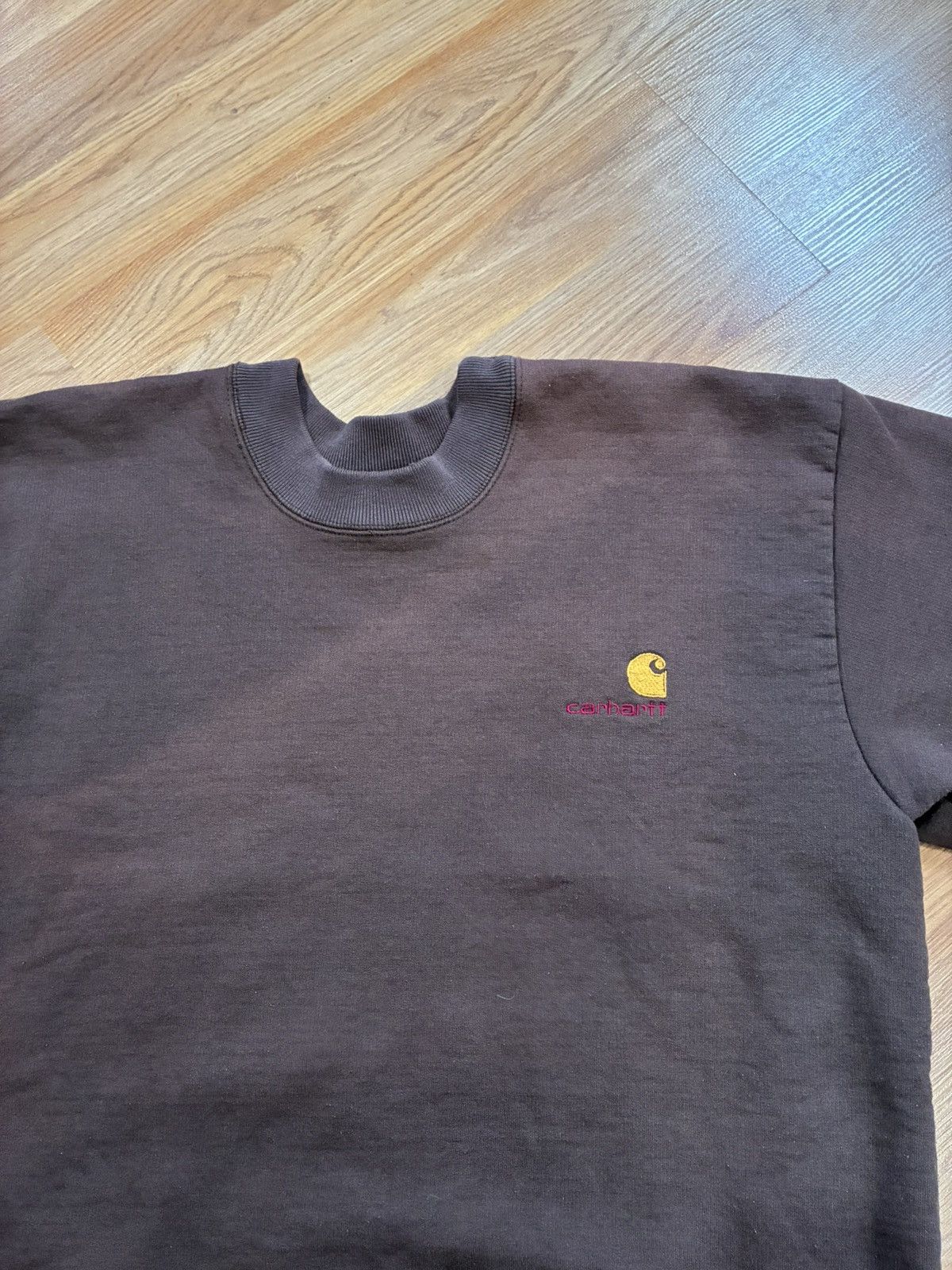 Carhartt Carhartt Thermal Lined Fleece Crewneck Sweatshirt K03 90s Size US M / EU 48-50 / 2 - 7 Thumbnail