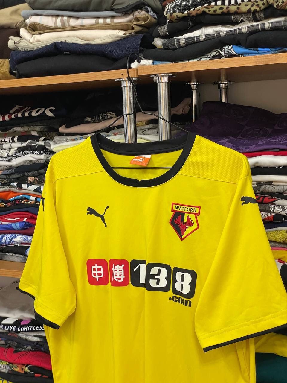 Puma Puma Watford 2012/2013 Home Kit Soccer Jersey Size US XL / EU 56 / 4 - 7 Thumbnail