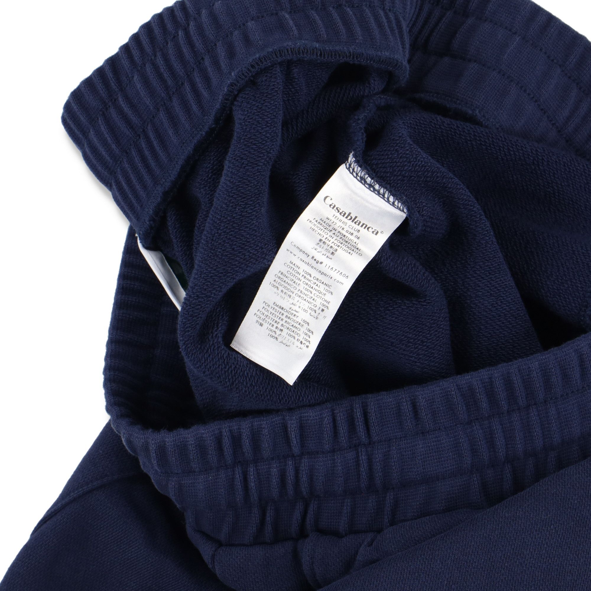 Casablanca Navy Caza Embroidered Logo Sweatpants Size US 36 / EU 52 - 6 Thumbnail