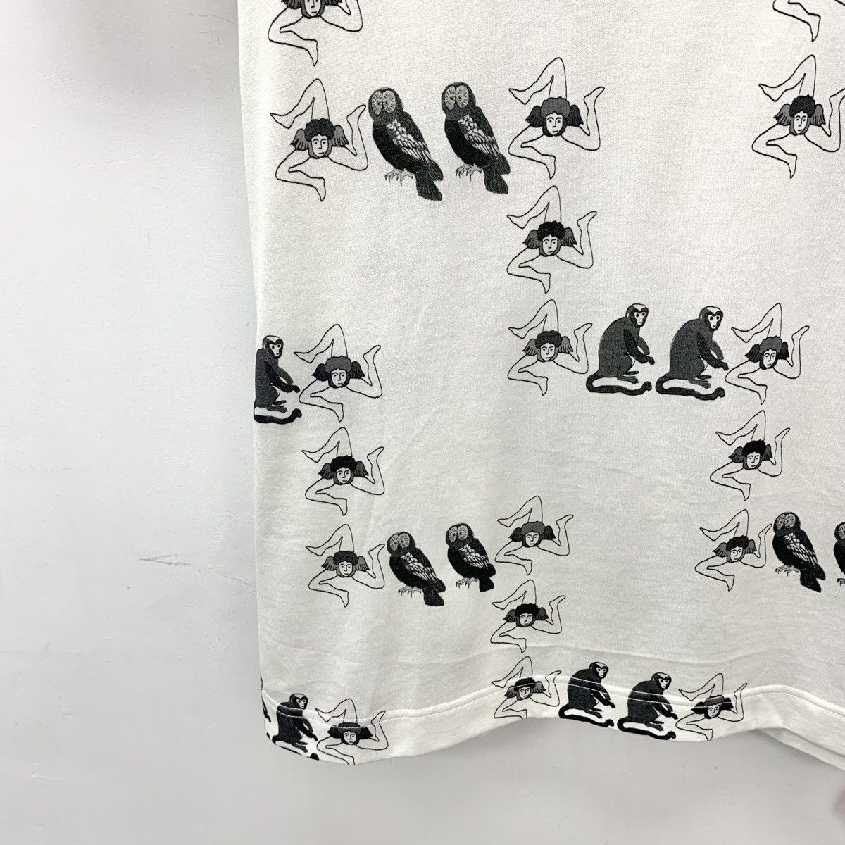 Dolce & Gabbana Dolce & Gabbana Cotton Crew Neck Short Sleeve T-Shirt K26WX Size US L / EU 52-54 / 3 - 4 Thumbnail