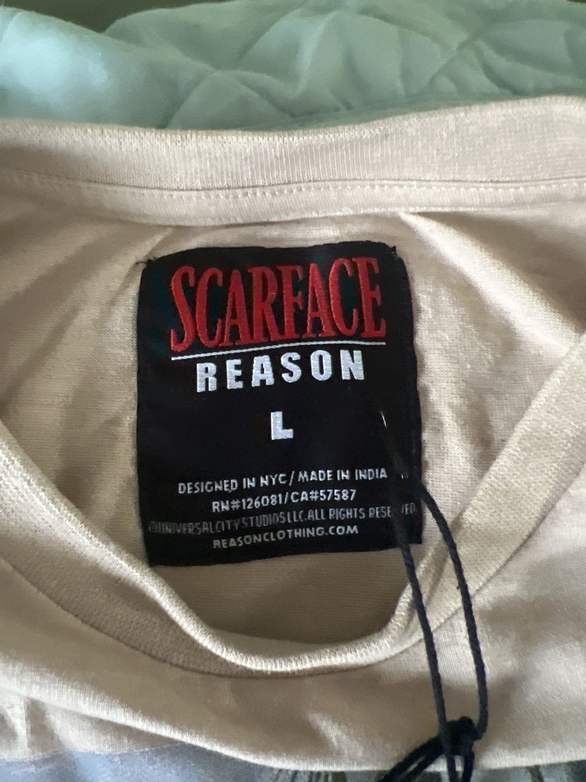 Reason Reason Scarface Tee Size US L / EU 52-54 / 3 - 6 Thumbnail