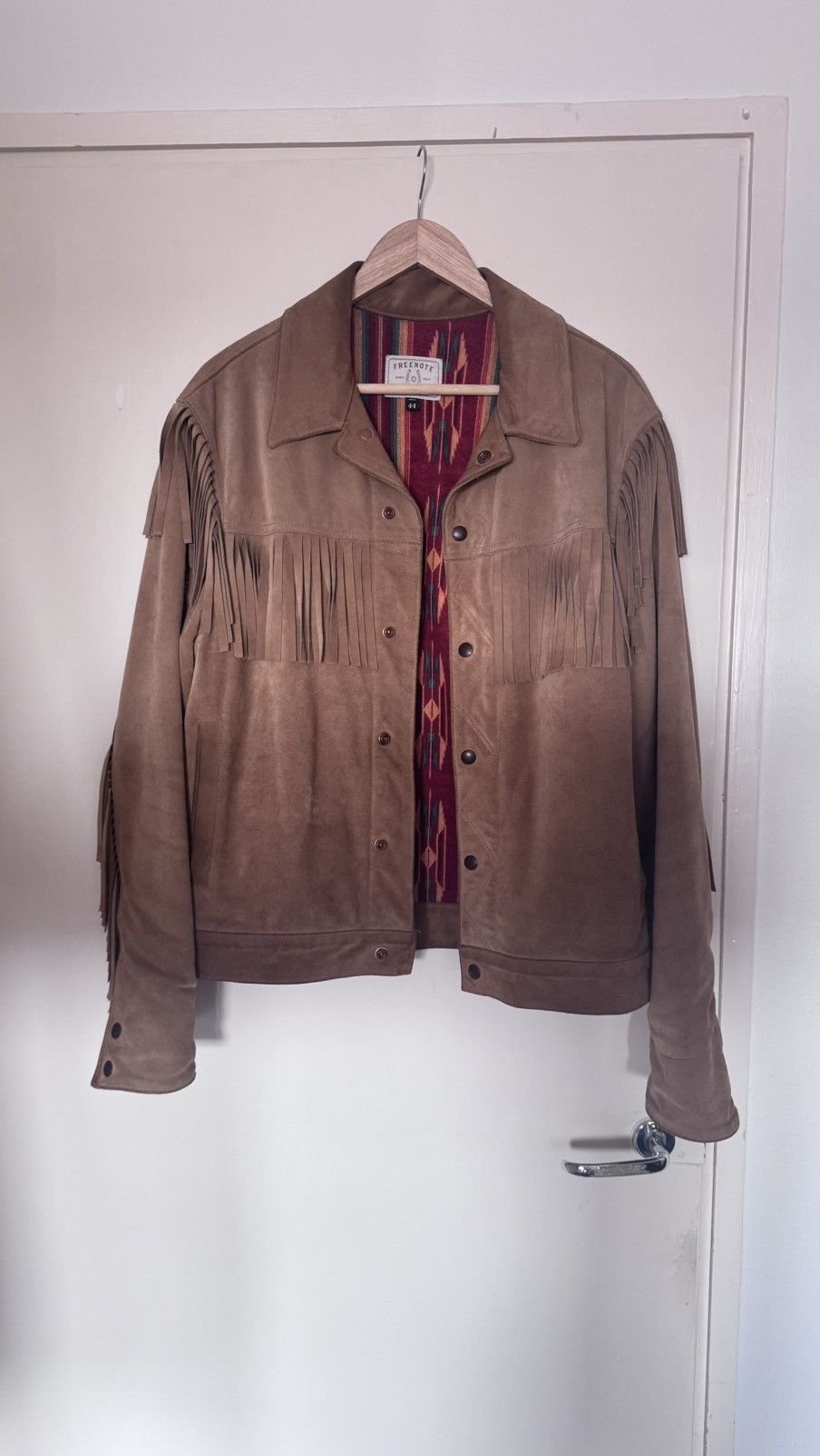 Freenote Cloth WESTERN JACKET CD-3 - GOLD SUEDE Size US L / EU 52-54 / 3 - 1 Thumbnail