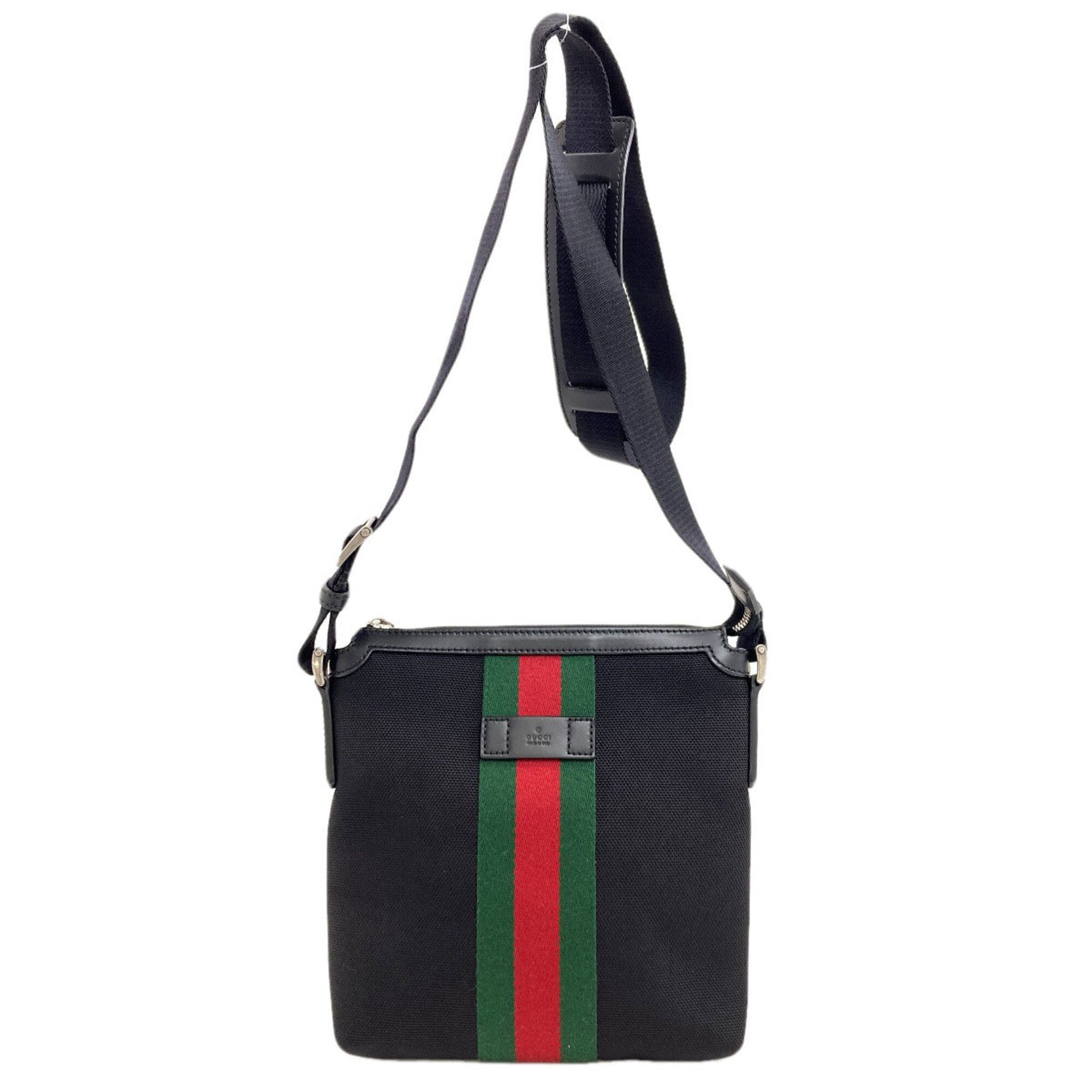 Gucci Gucci 631195 Outlet Sherry Line Shoulder Bag Nylon Canvas Women's GUCCI Size ONE SIZE - 1 Thumbnail