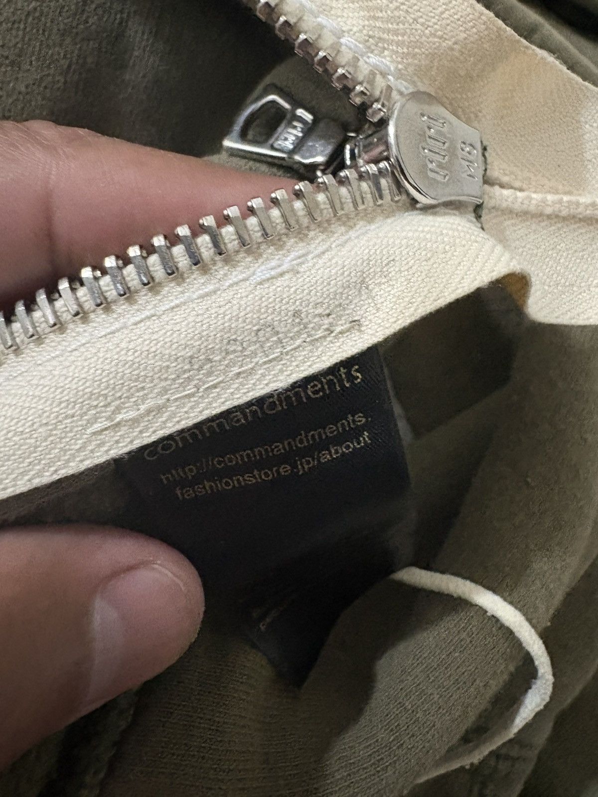 Champion Baggy Champion commandments japan custom handmade riri zip Size US M / EU 48-50 / 2 - 19 Thumbnail