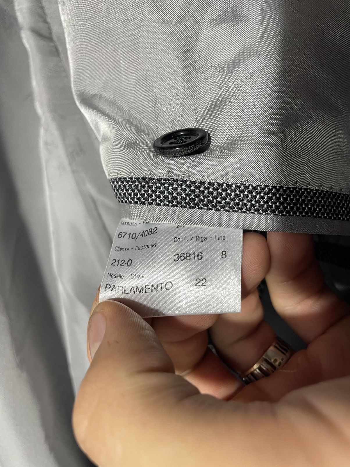 Brioni Brioni Parlamento Grey Blazer size 27(s) Size 48L - 12 Thumbnail