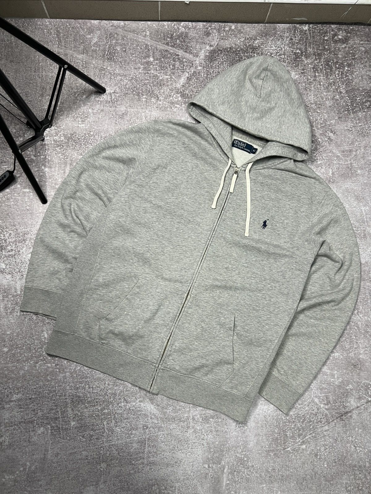 Polo Ralph Lauren Polo Ralph Lauren Zip Up Hoodie Vintage Pony Logo Size XL Size US XL / EU 56 / 4 - 1 Thumbnail