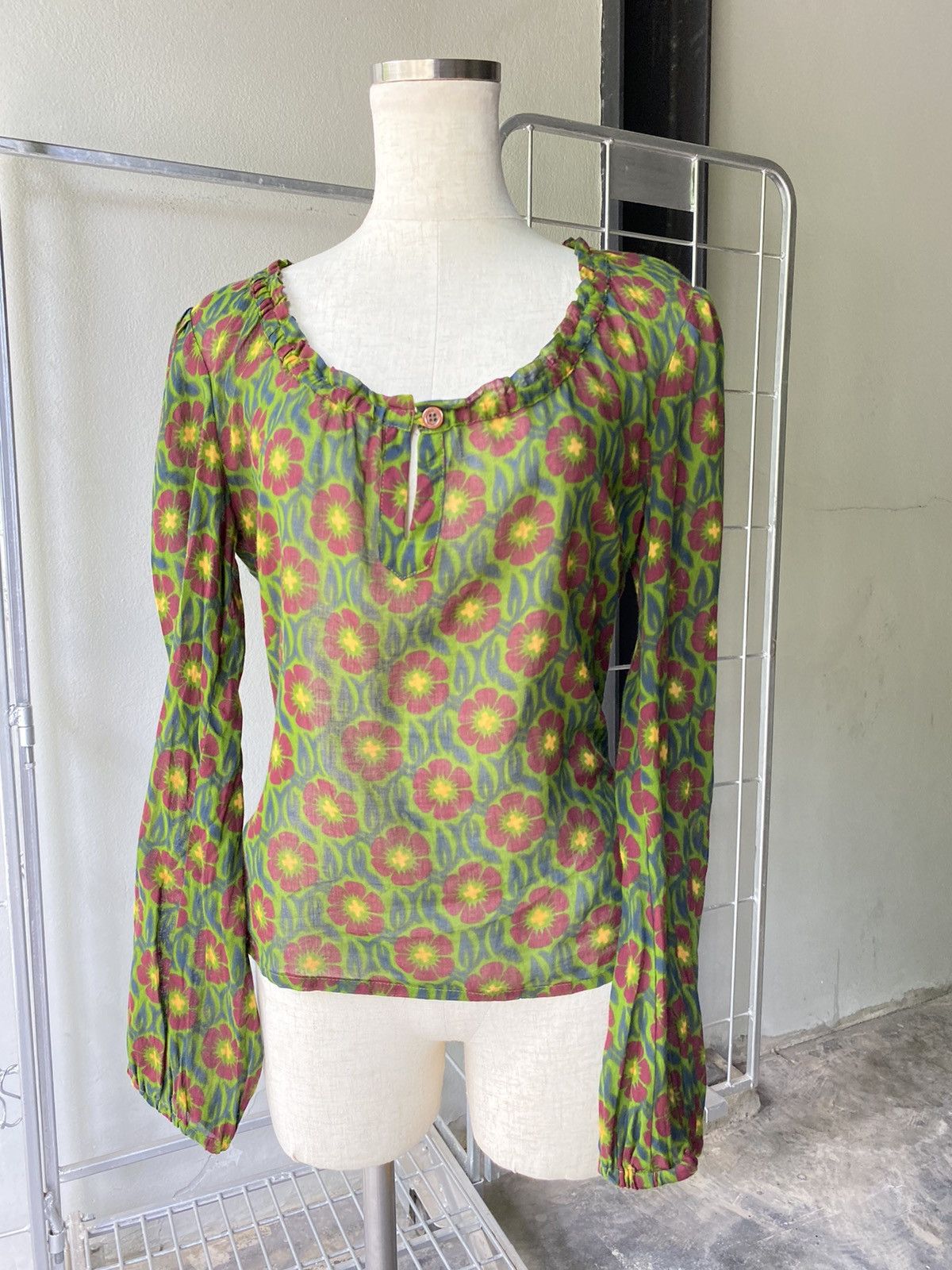 Isabel Marant flowers printed blouse