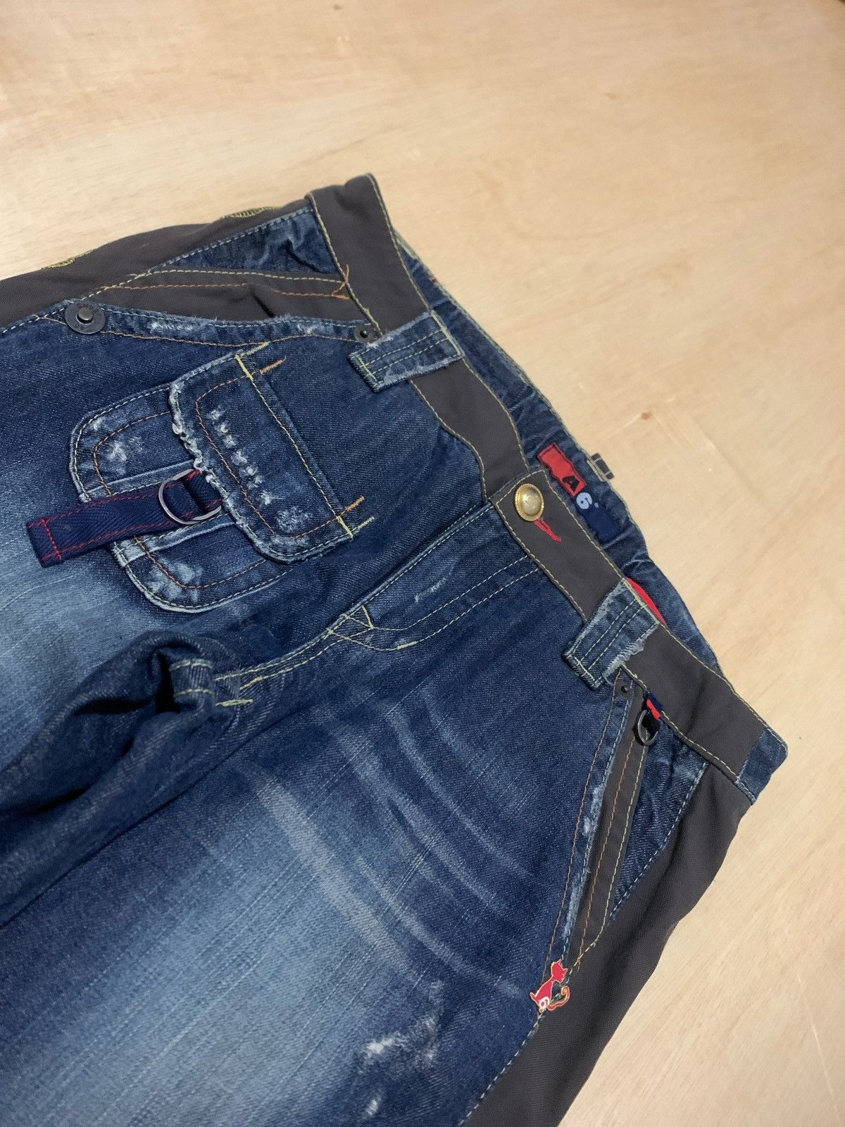 Hysteric Glamour × If Six Was Nine × Japanese Brand Y2k A6 Jeans Ifsixwasnine Goa style Size US 32 / EU 48 - 5 Thumbnail