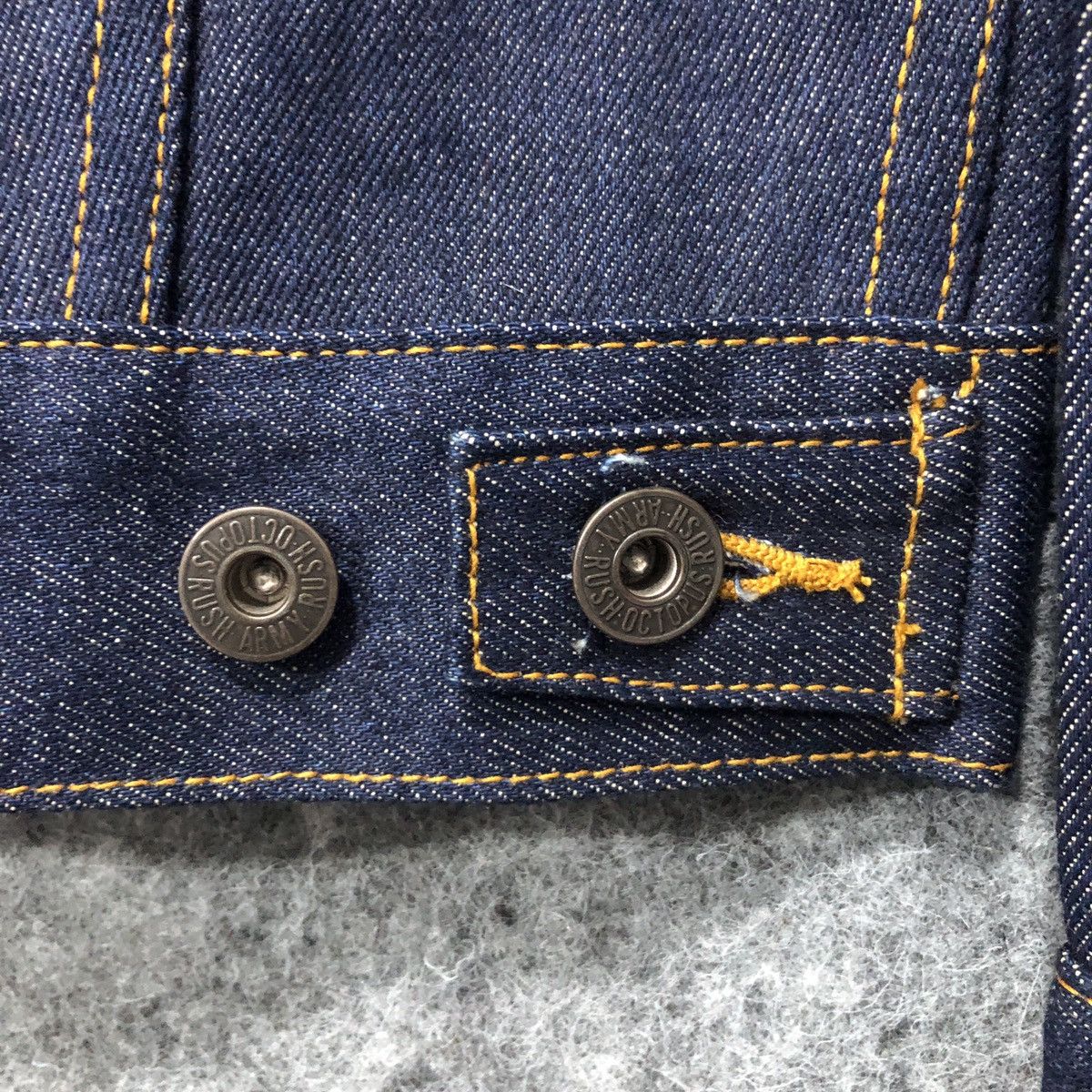 Octopus Octopus Army Denim Jacket Size US M / EU 48-50 / 2 - 5 Thumbnail