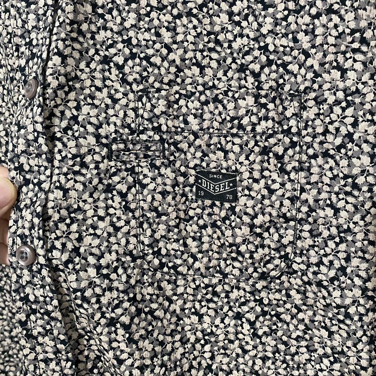 Diesel Diesel Floral All Over Printed Button Up Shirt Size US M / EU 48-50 / 2 - 6 Thumbnail