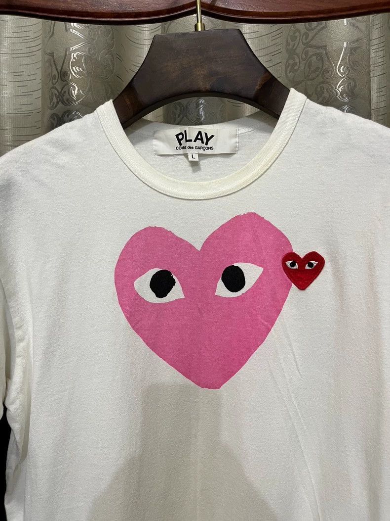 Comme des Garcons PLAY Comme des Garcons PLAY CDG Play Short Sleeve T-Shirt for M Size US L / EU 52-54 / 3 - 3 Thumbnail
