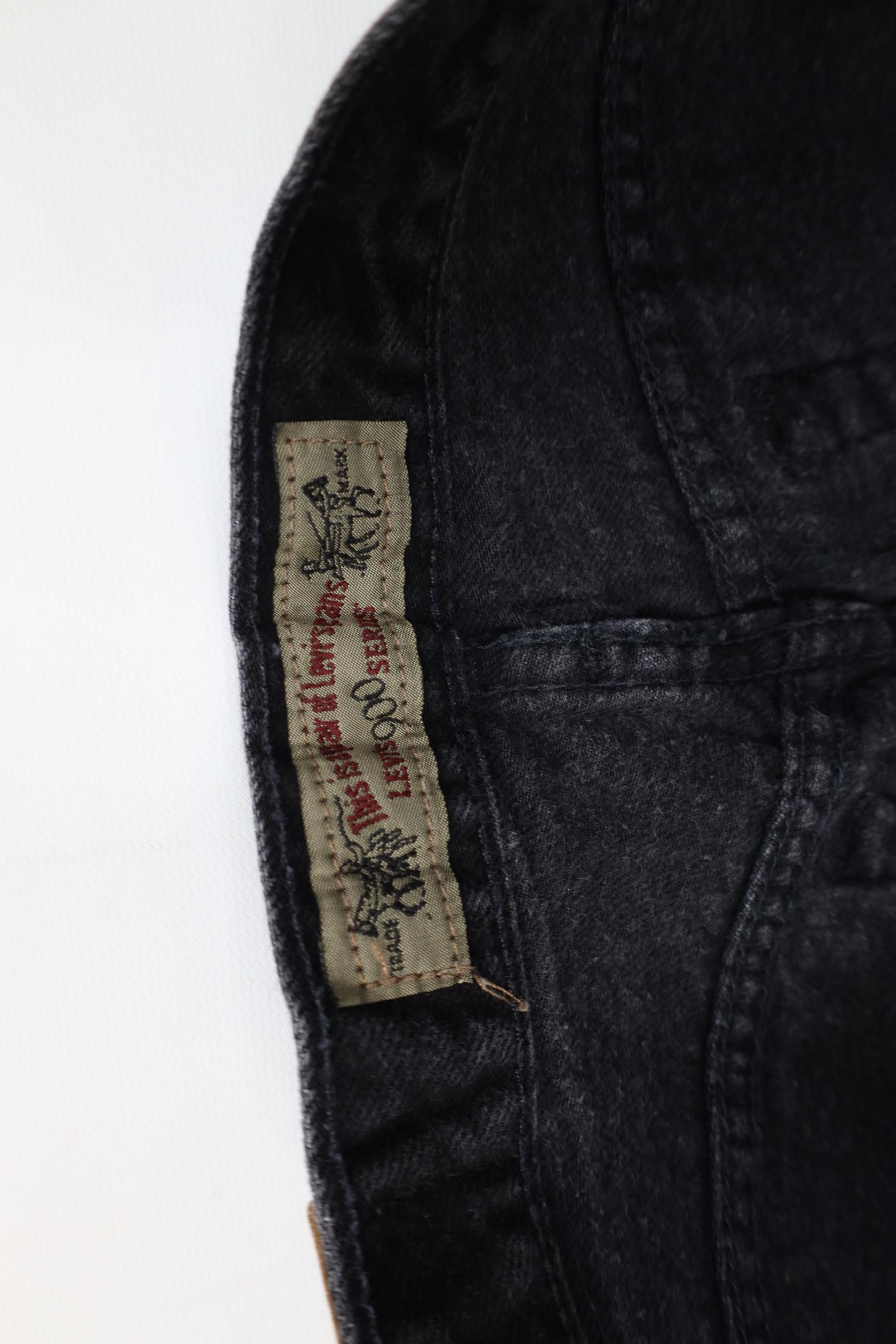 Levi's Vintage 90s Levis 900 Series High Waist Tapered Leg Jeans Size 28" / US 6 / IT 42 - 7 Thumbnail