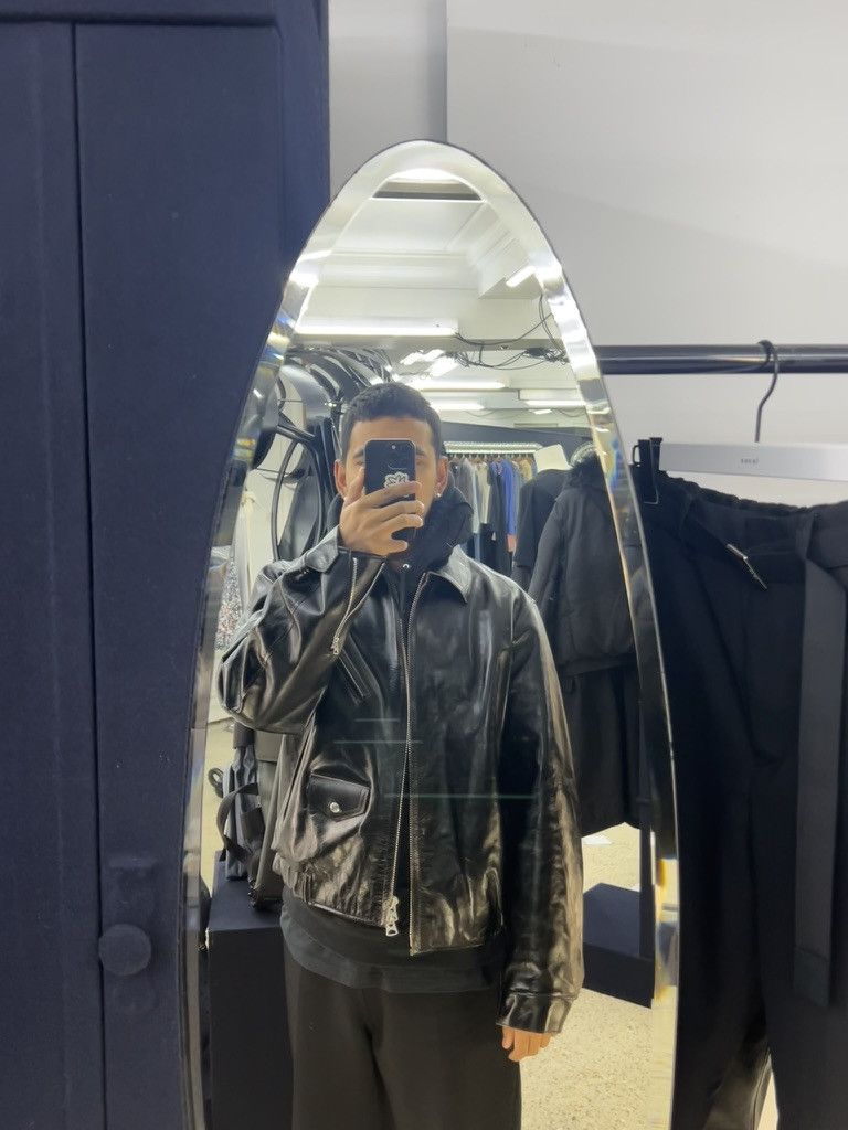 Sacai SS25 Leather Jacket Size US XL / EU 56 / 4 - 13 Thumbnail