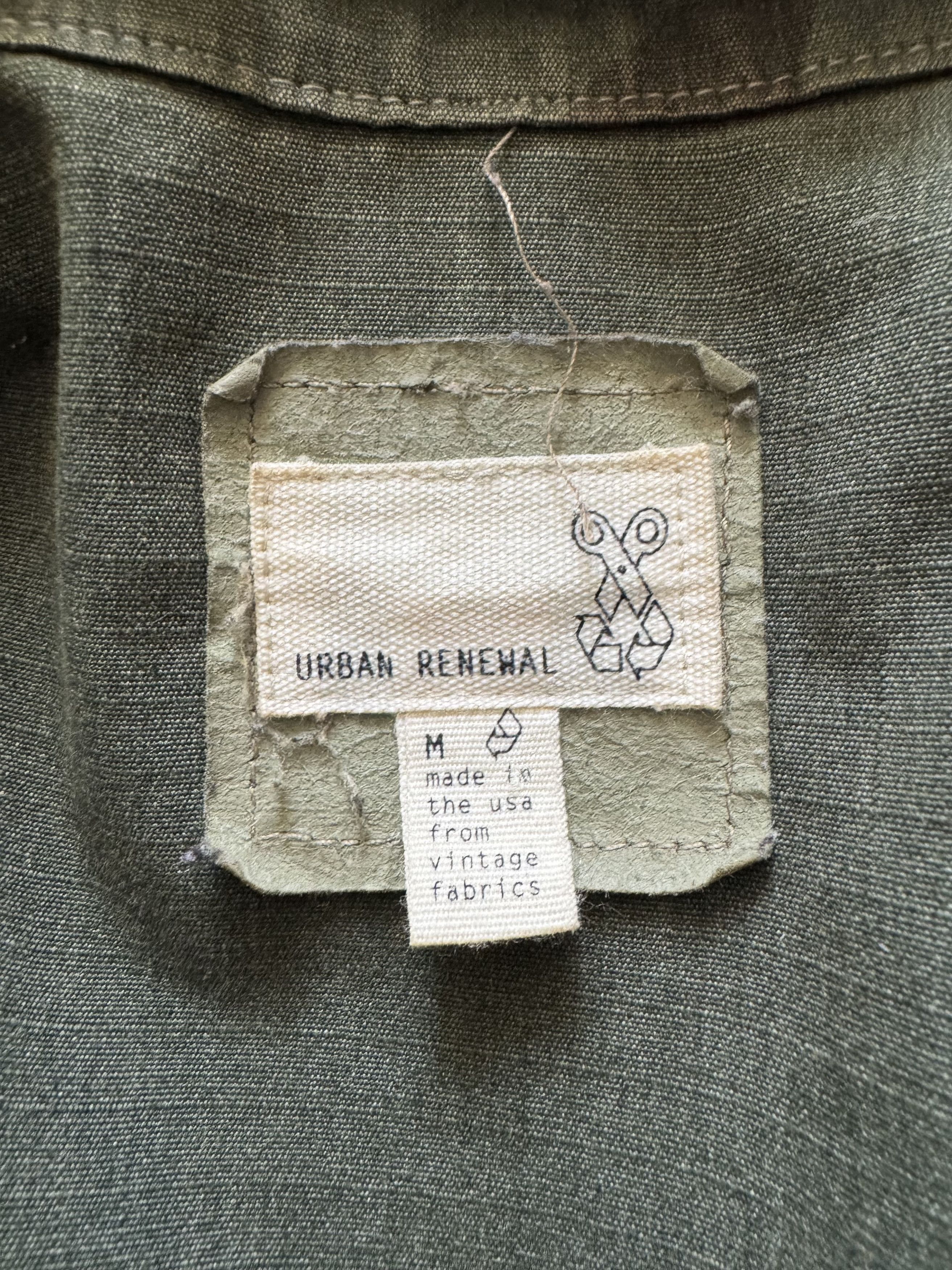 Vintage Urban Renewal Vintage Recycle Camo Fur Jacket Overshirt Size US M / EU 48-50 / 2 - 9 Thumbnail