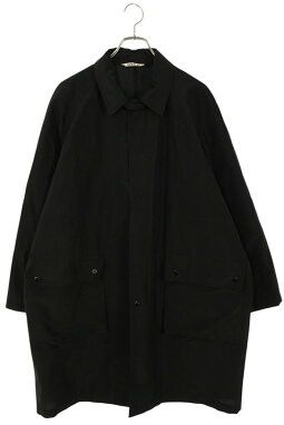 Auralee AURALEE Grosgrain Trench Coat Silk Black Size 3 Size US L / EU 52-54 / 3 - 1 Thumbnail