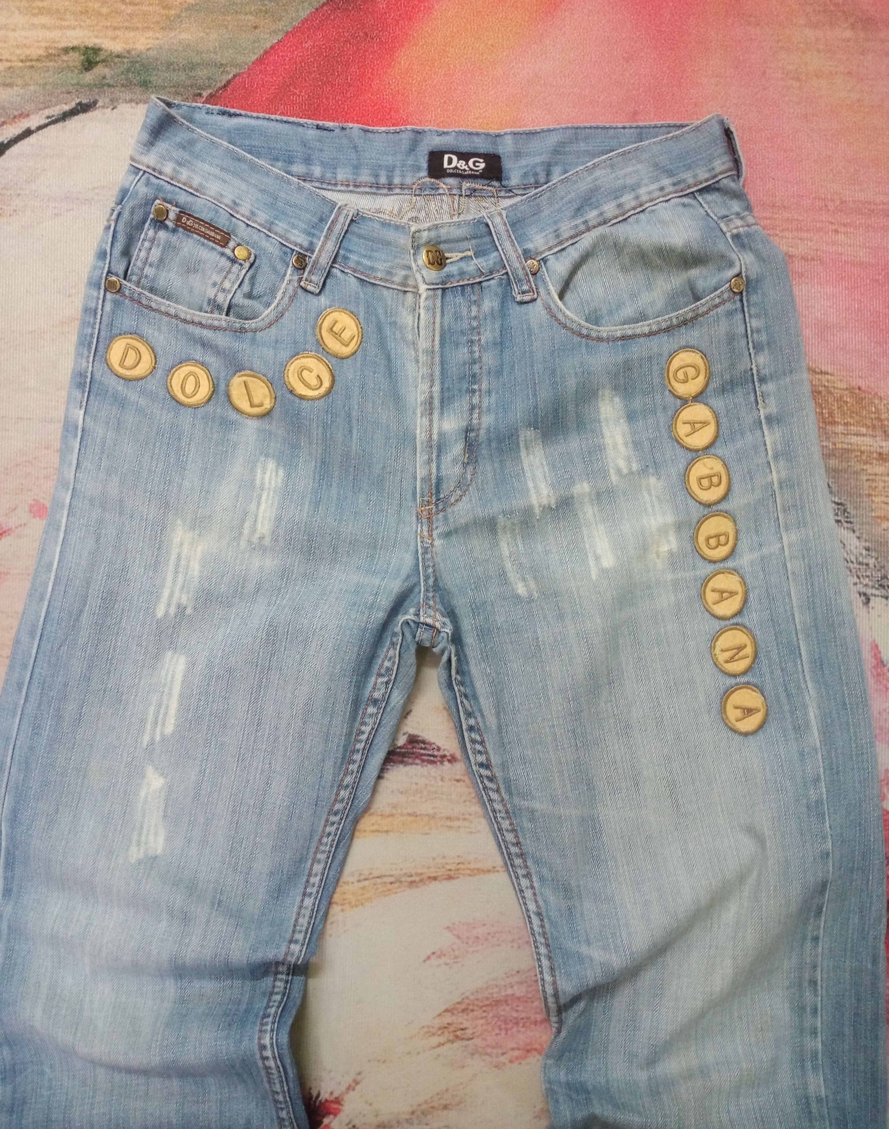 Dolce & Gabbana Vintage Dolce & Gabbana Denim Pants Size US 32 / EU 48 - 6 Thumbnail