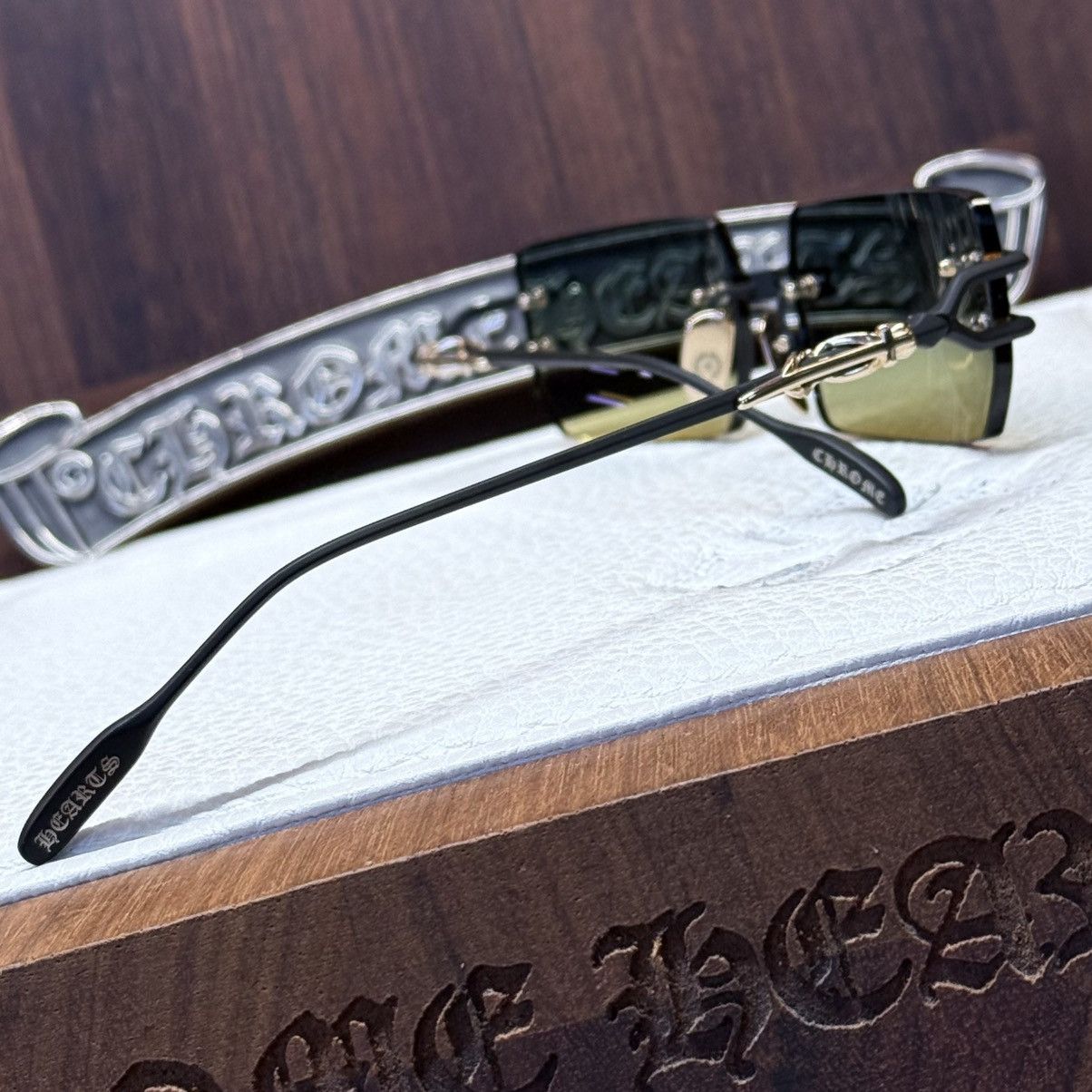 Chrome Hearts Chrome Hearts LORDIE 1/1 Sunglasses Size ONE SIZE - 8 Thumbnail